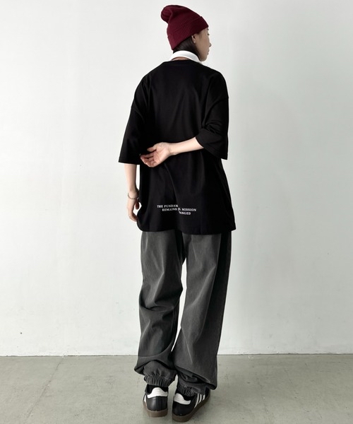 日系情侶口袋 Tee