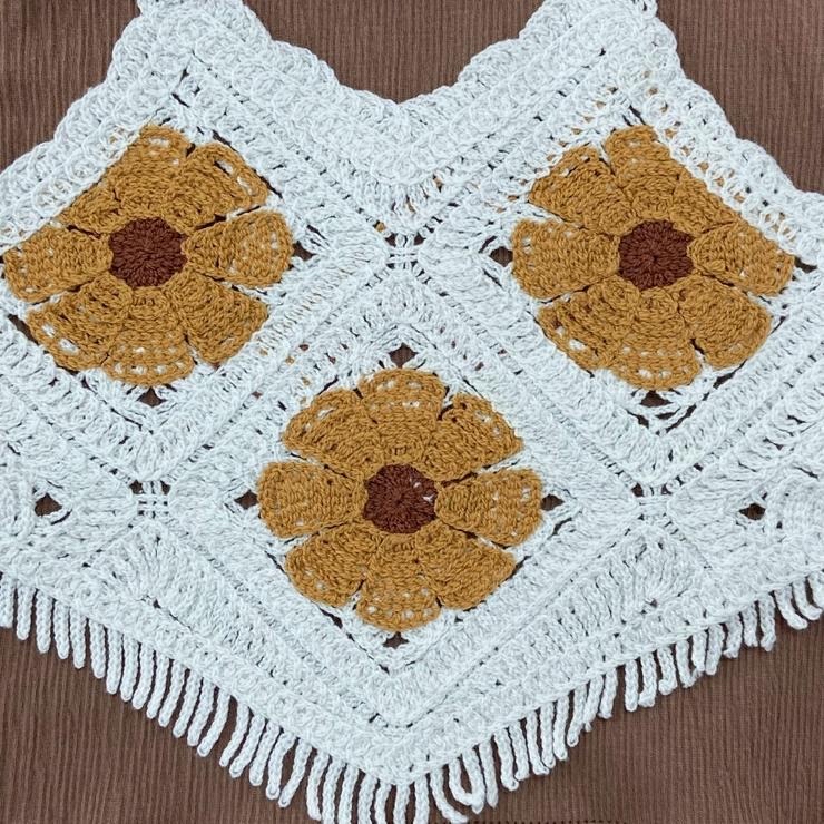 🇯🇵限時預訂 日本直送🇯🇵nayun兩色鉤針編織吊帶疊穿短袖上衣