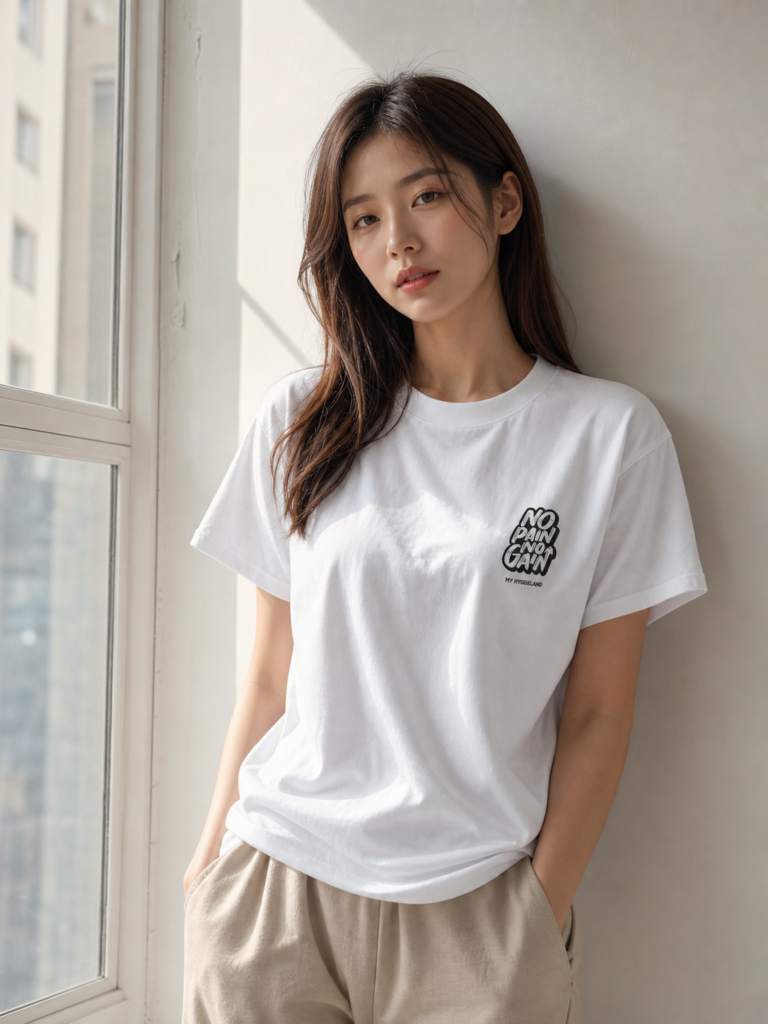 My Hyggeland「Iron Cat」Tee -300g 重磅純棉T恤