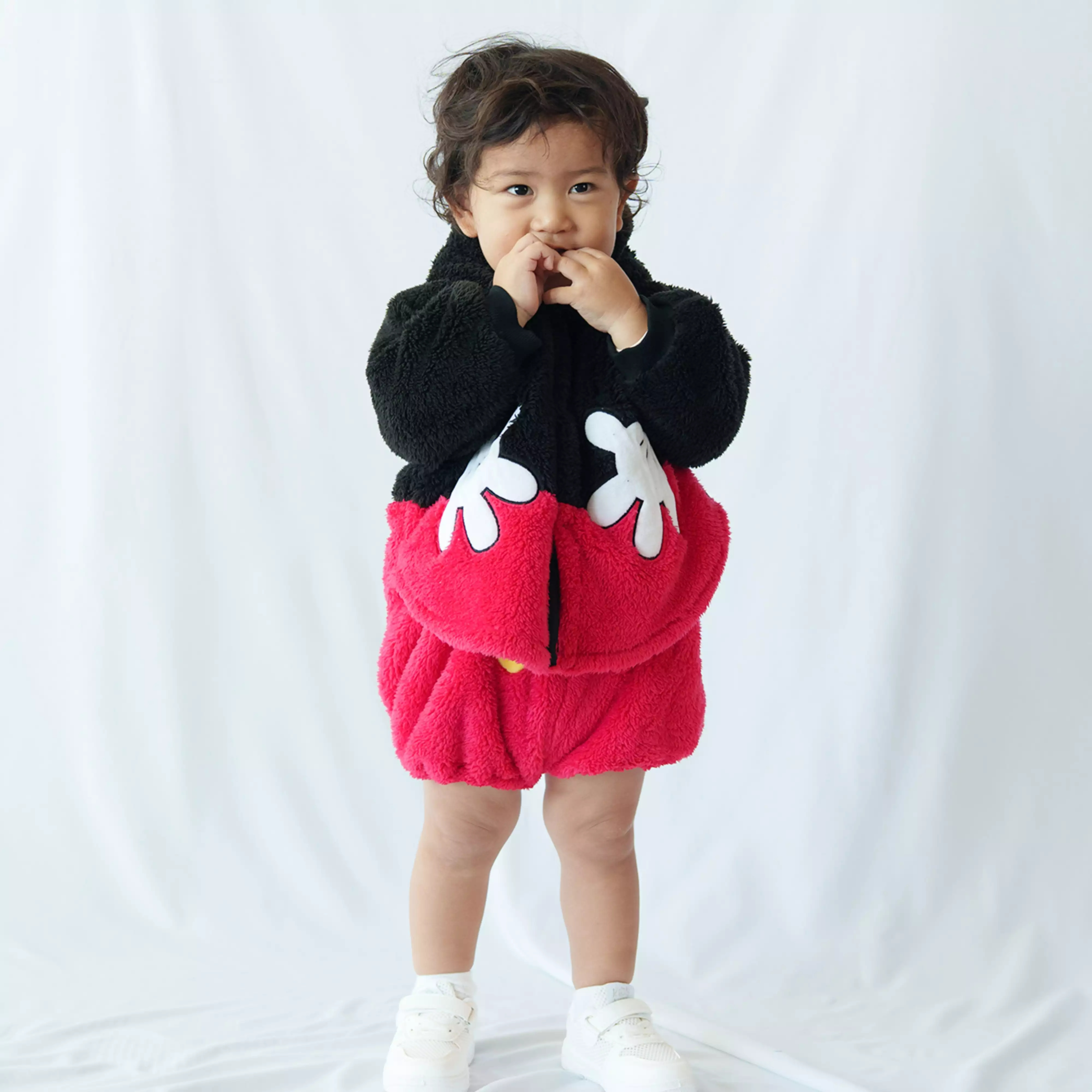 🌸 【預訂】Mickey 長袖毛毛外套<90-100> - Kids' Warm Goods