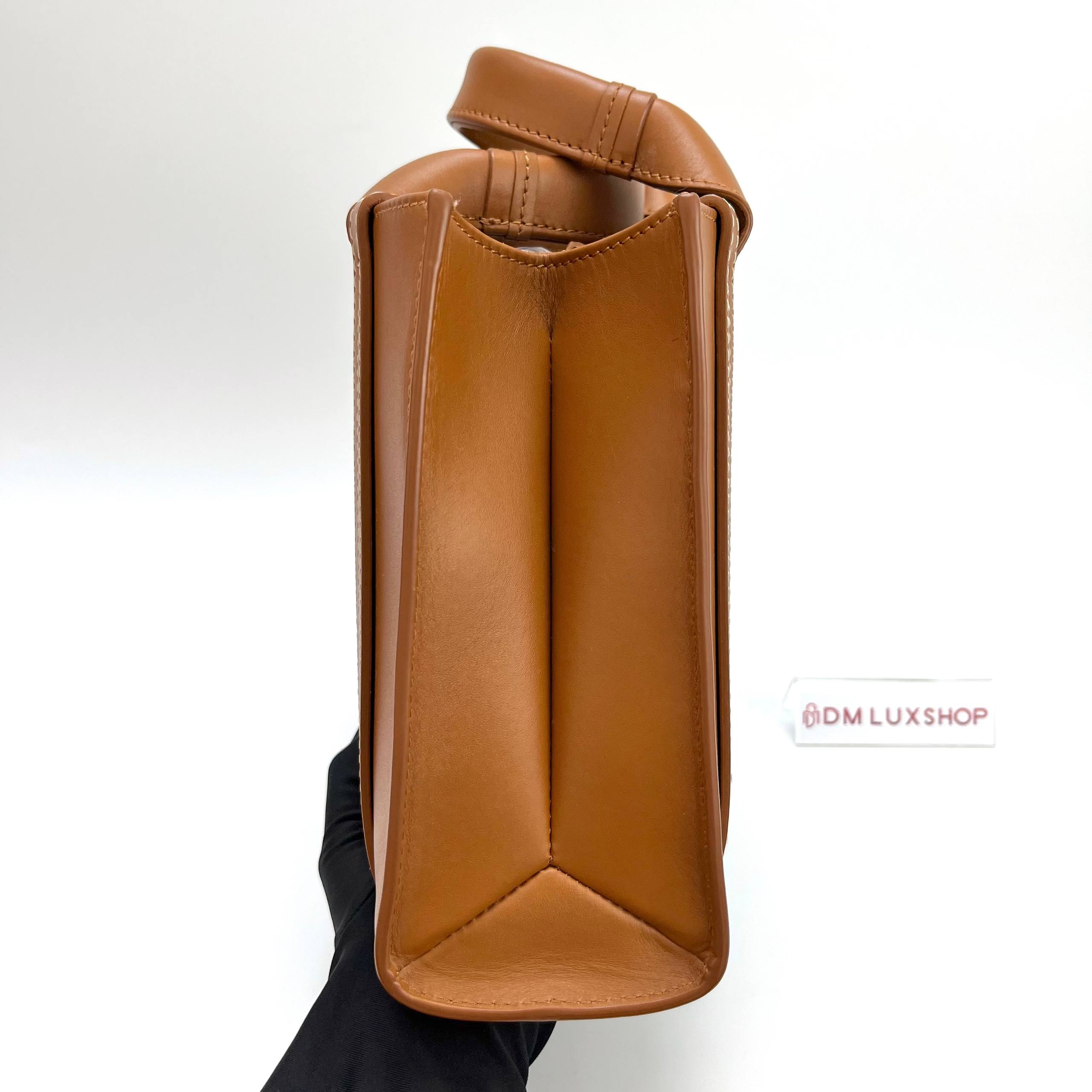 Chloe Brown Leather Small Woody Tote