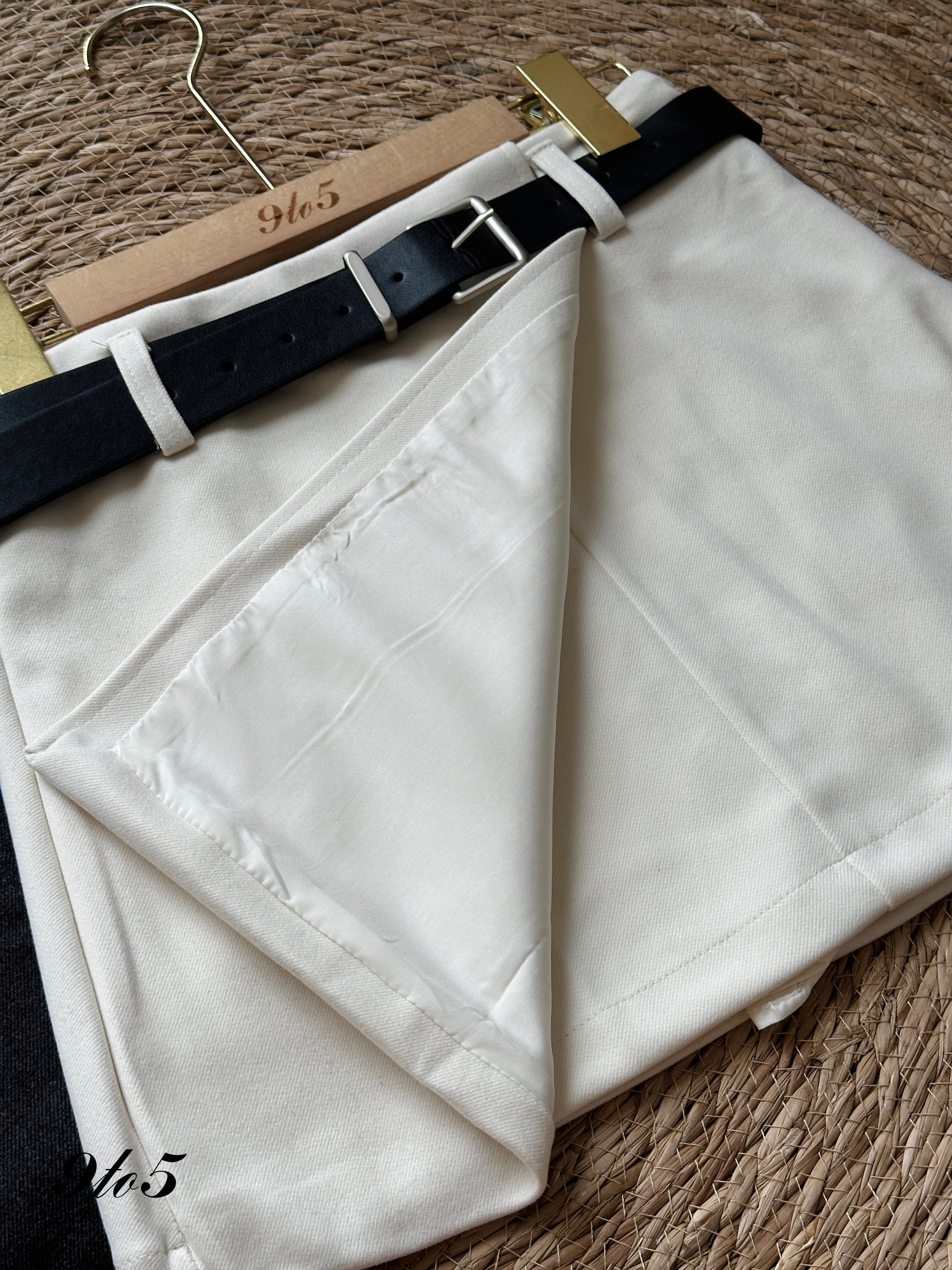 S1786 A Line Short Skirt - 3 Colors