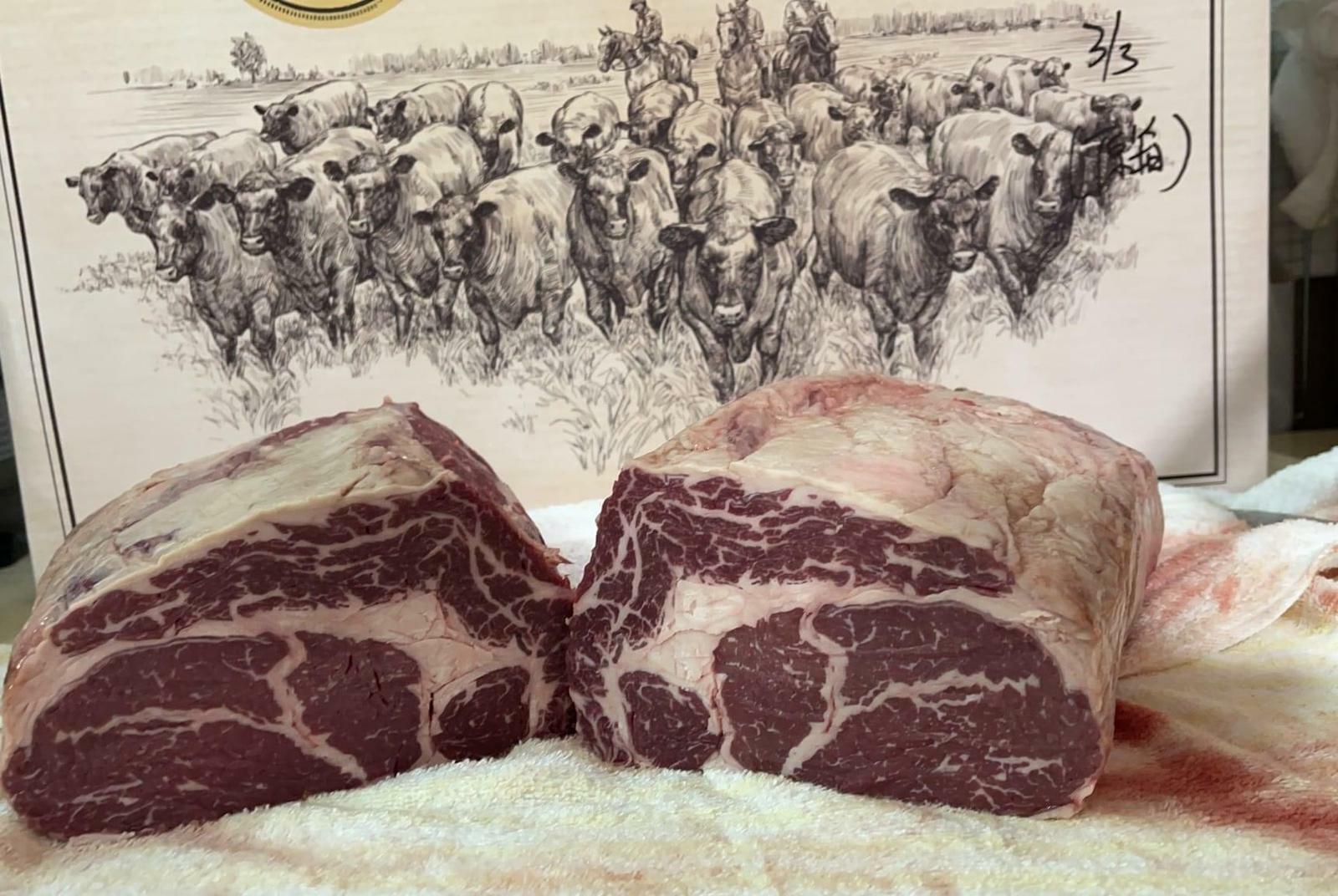 冰鮮阿根廷純天然無激素安格斯草飼牛肉眼（原條85折）