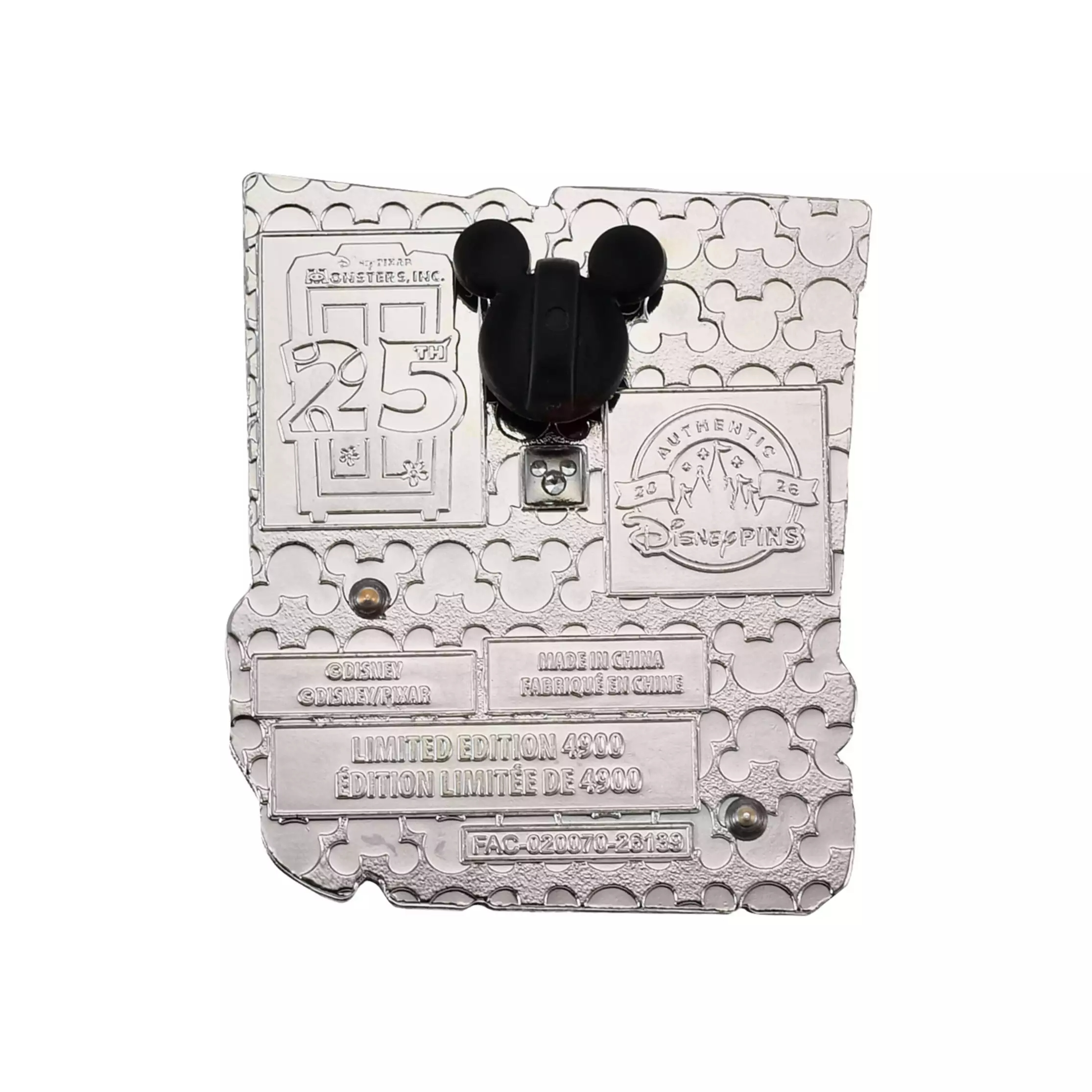 🌸 【預訂】 Monsters, Inc. Pin<日本限定> - MONSTERS INC. 25TH