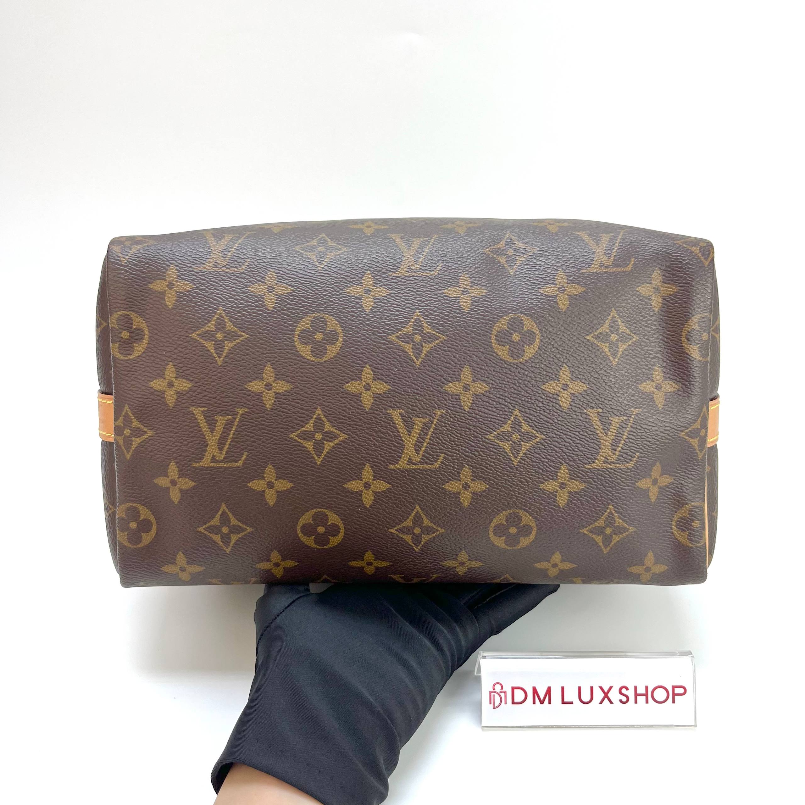 LV Monogram Speedy 25 GHW