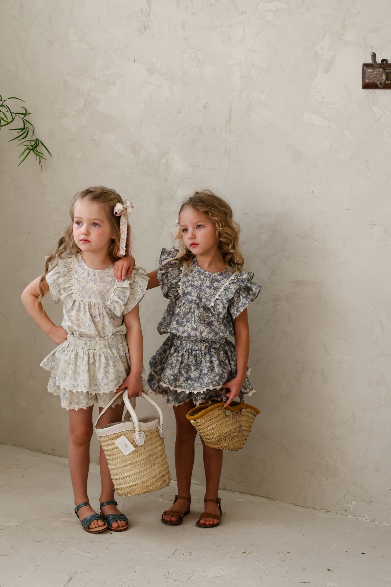 Flo | 親子裝 (Adult Pants/ Kids shirt pants)