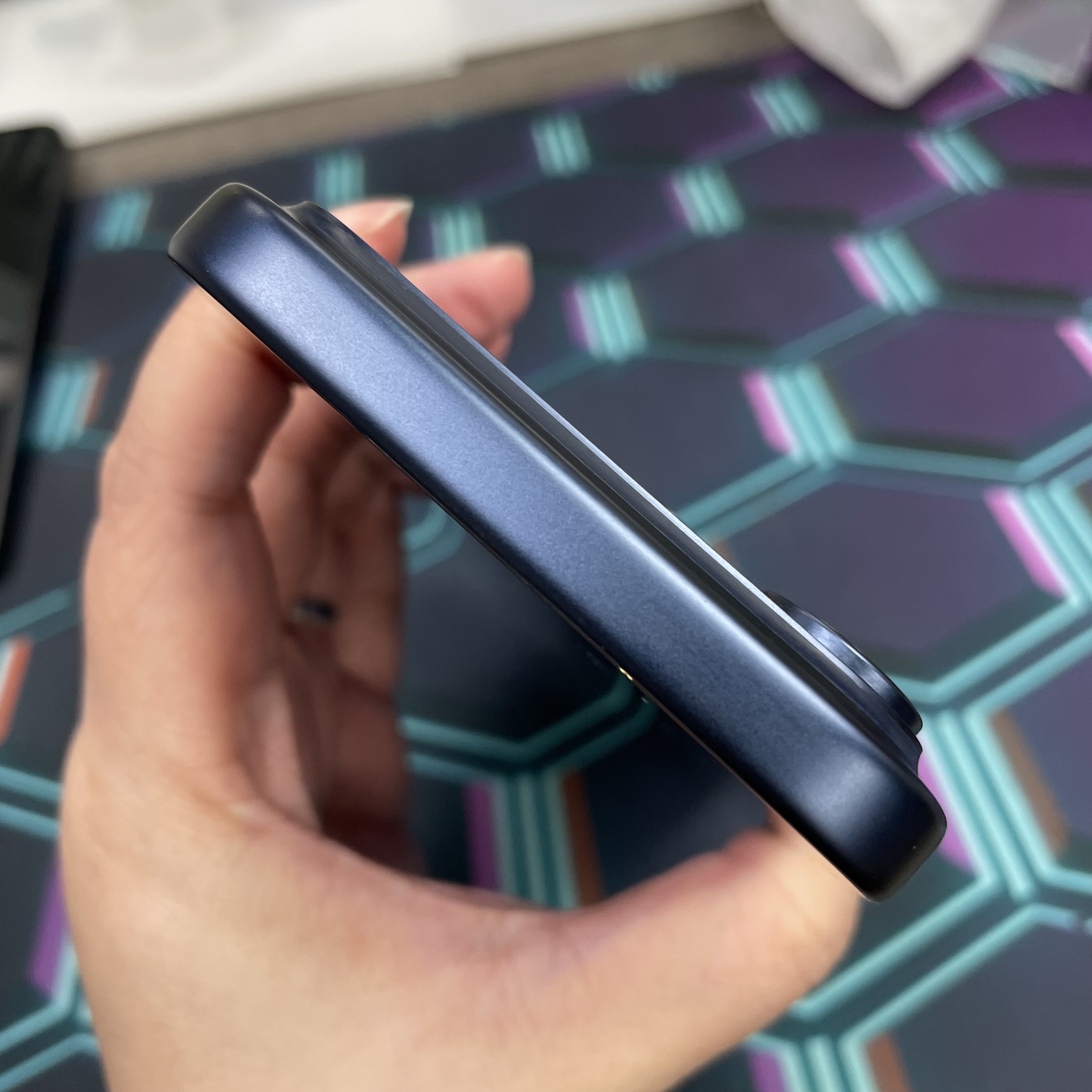 *7964 17 Pro max 完美機 256GB 電93 藍色 blue