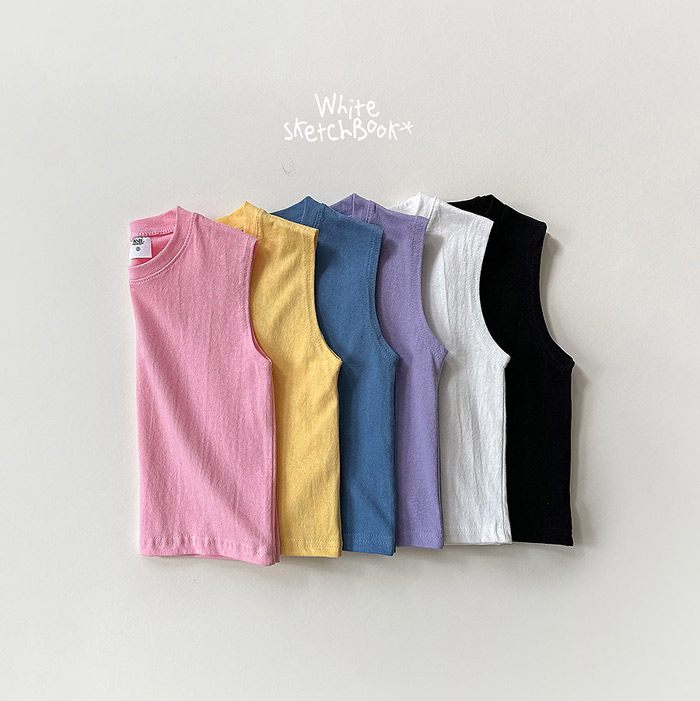 🇰🇷WhiteSketchBook背心