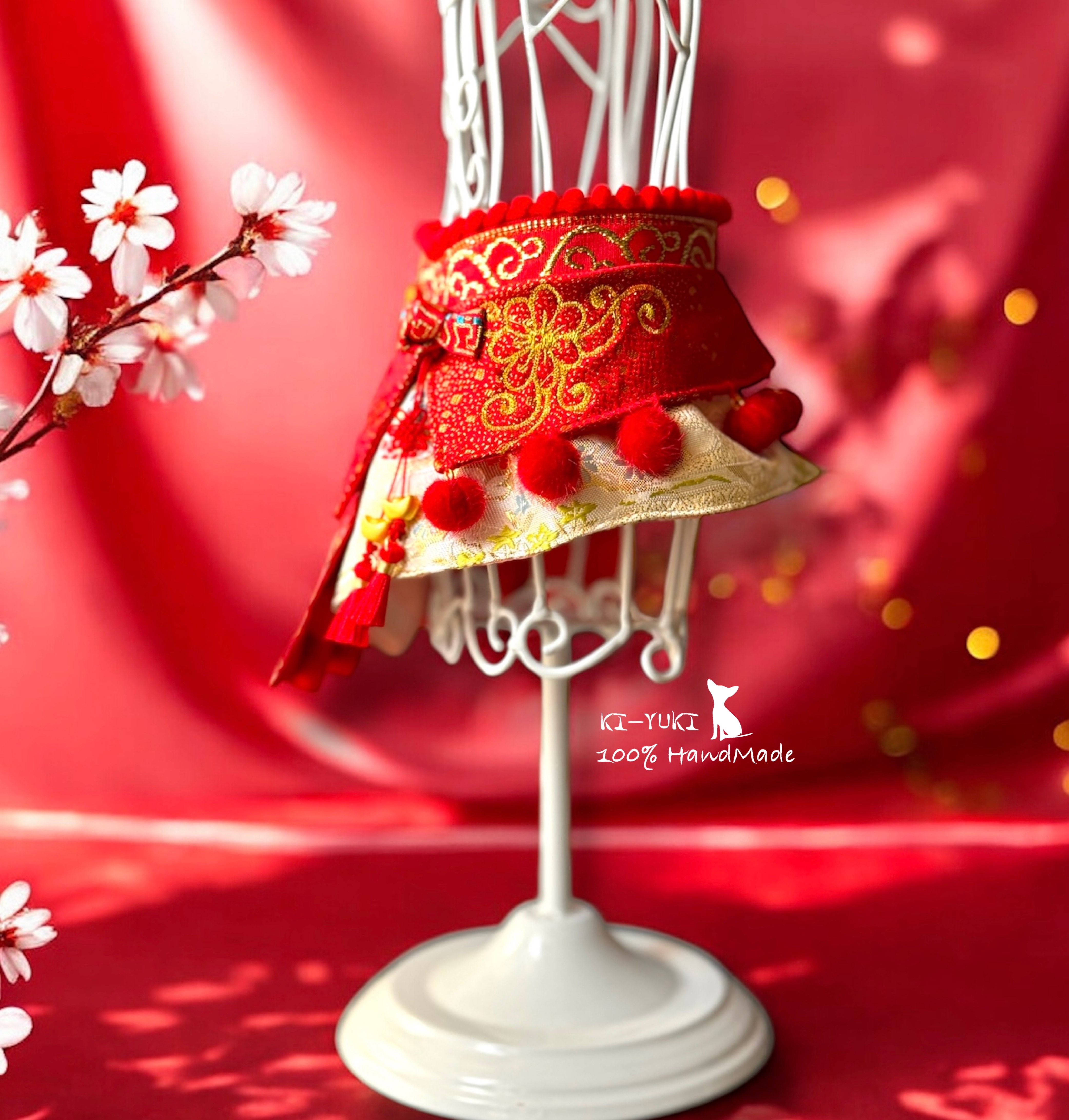 馬年賀歲新品 毛孩新春圍脖 頸飾 造型