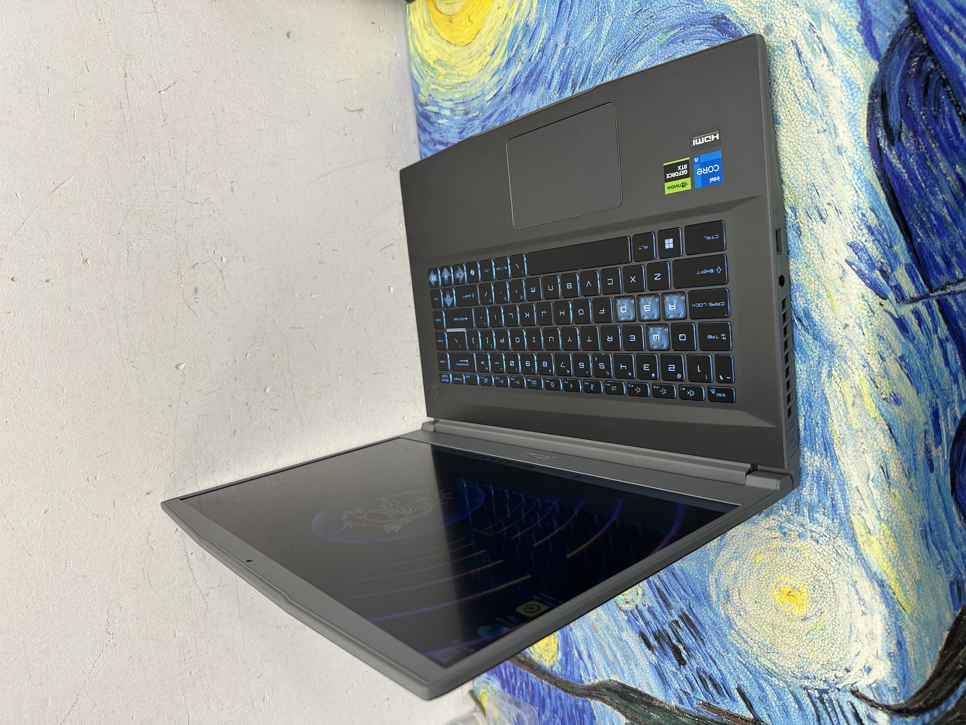 #6197 MSI  i5-13420H/16GB Ram/512GB+1TB SSD/15.6吋 144Hz Mon/RTX 4050獨立顯示卡/ Gaming Laptop / Notebook / PC / Office / Work / gaming notebook / Netflix / Movie / Windows / win 11 / 原廠保養