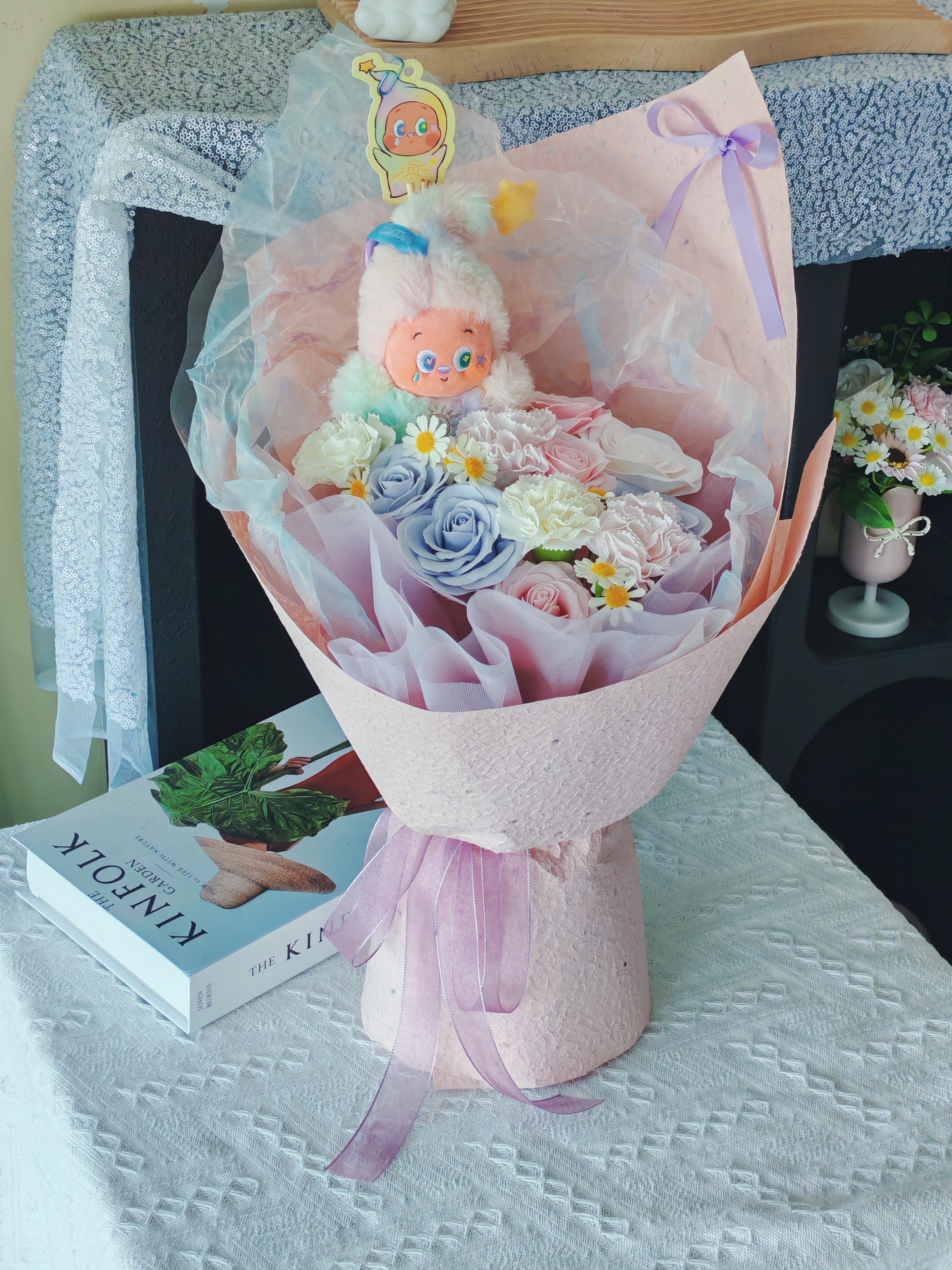 星星人花束✨ 晚霞棉花糖 Afterglow Marshmallow 