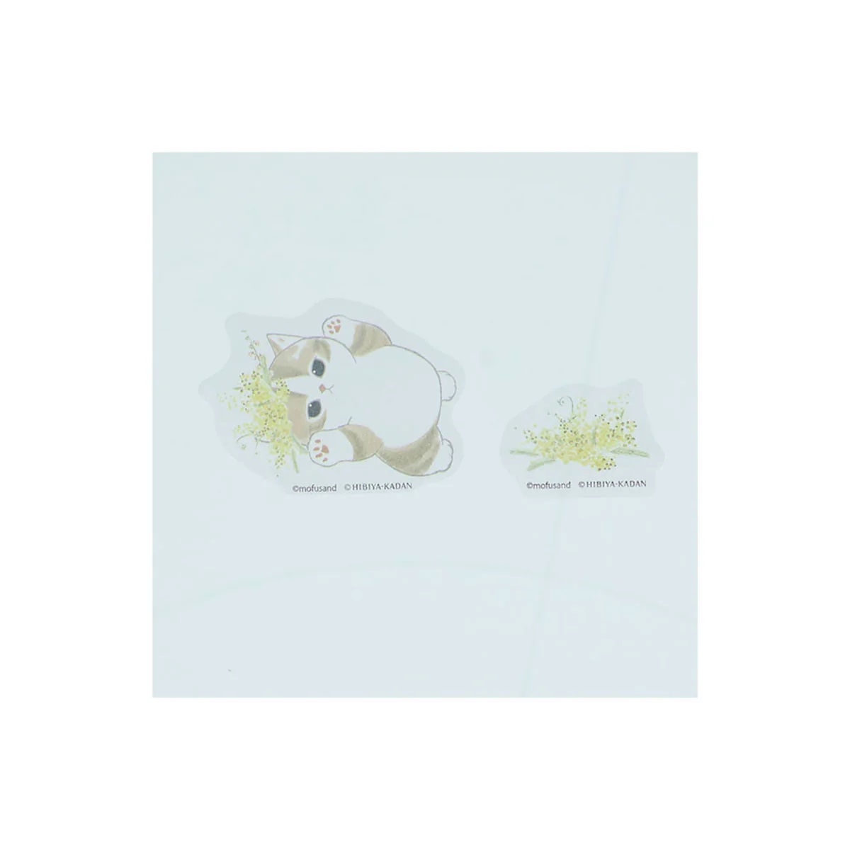 現貨｜mofusand x 日比谷花壇 鯊魚貓 日本製 透明 便利貼 Sticky Notes (S2852845)