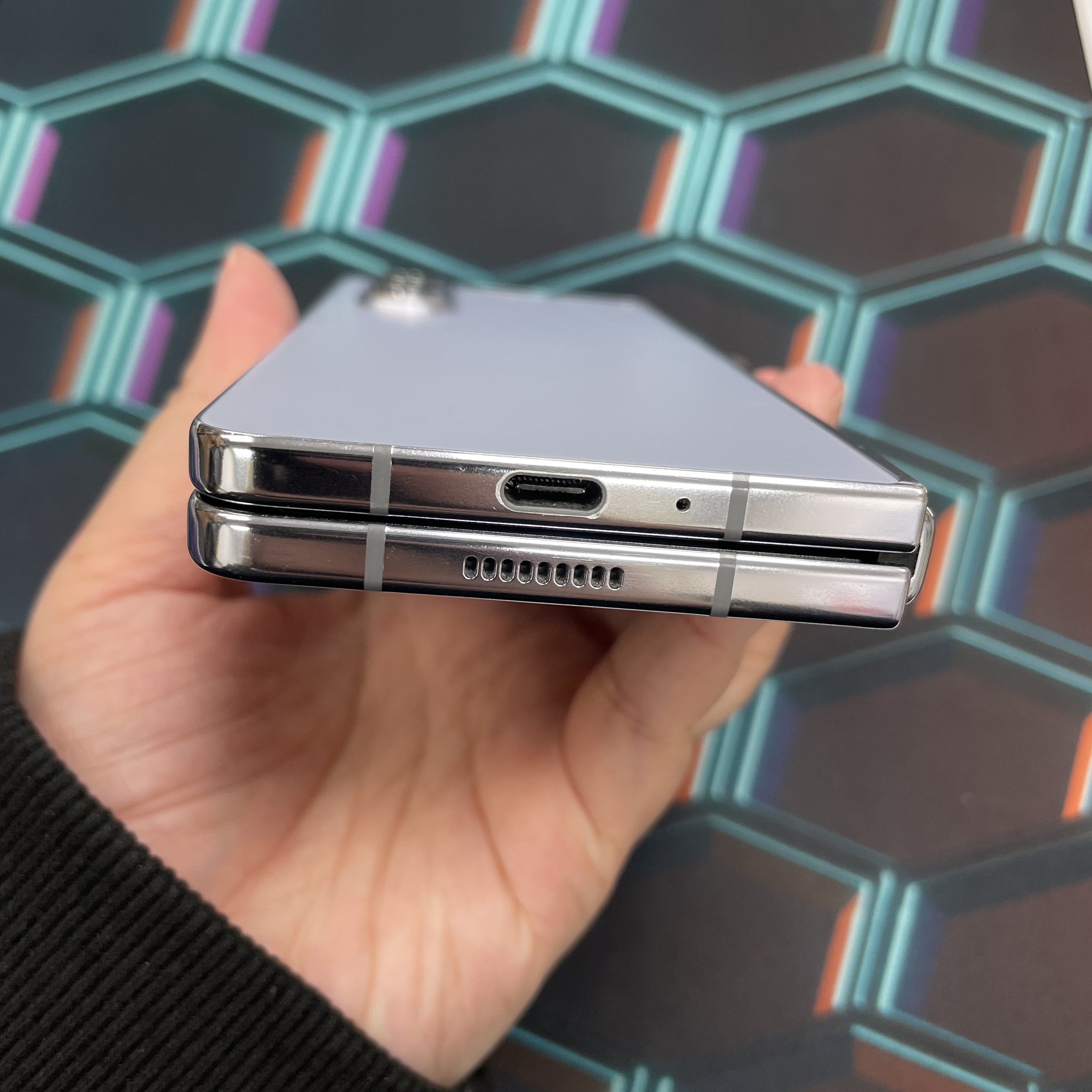 *6145 Galaxy Z Fold 5 勁靚機 12+512GB 藍色 blue