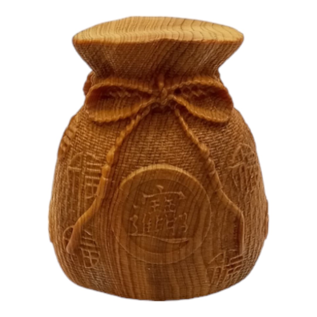 葫蘆 金元寶 福袋 木雕擺設