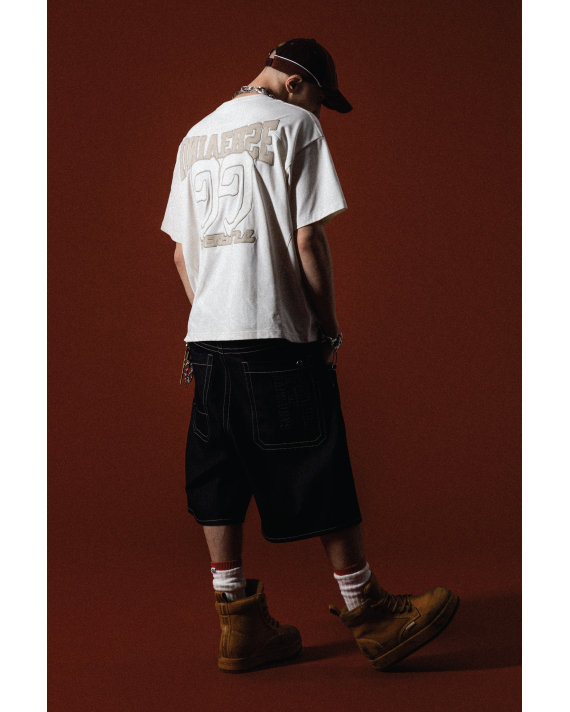 AAPE Relaxed fit AAPENOW moonface tee (1866) 寬鬆版