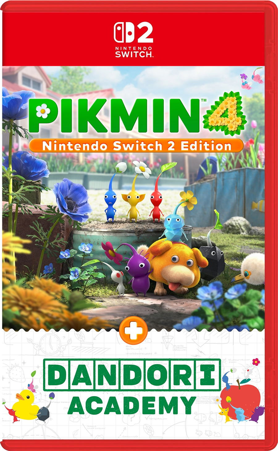 【預售 12/11】SW2 皮克敏 4 大家來挑戰！當多慮檢定 / Pikmin 4 + Dandori Academy 中/英/日文  (中文封面) PO1169