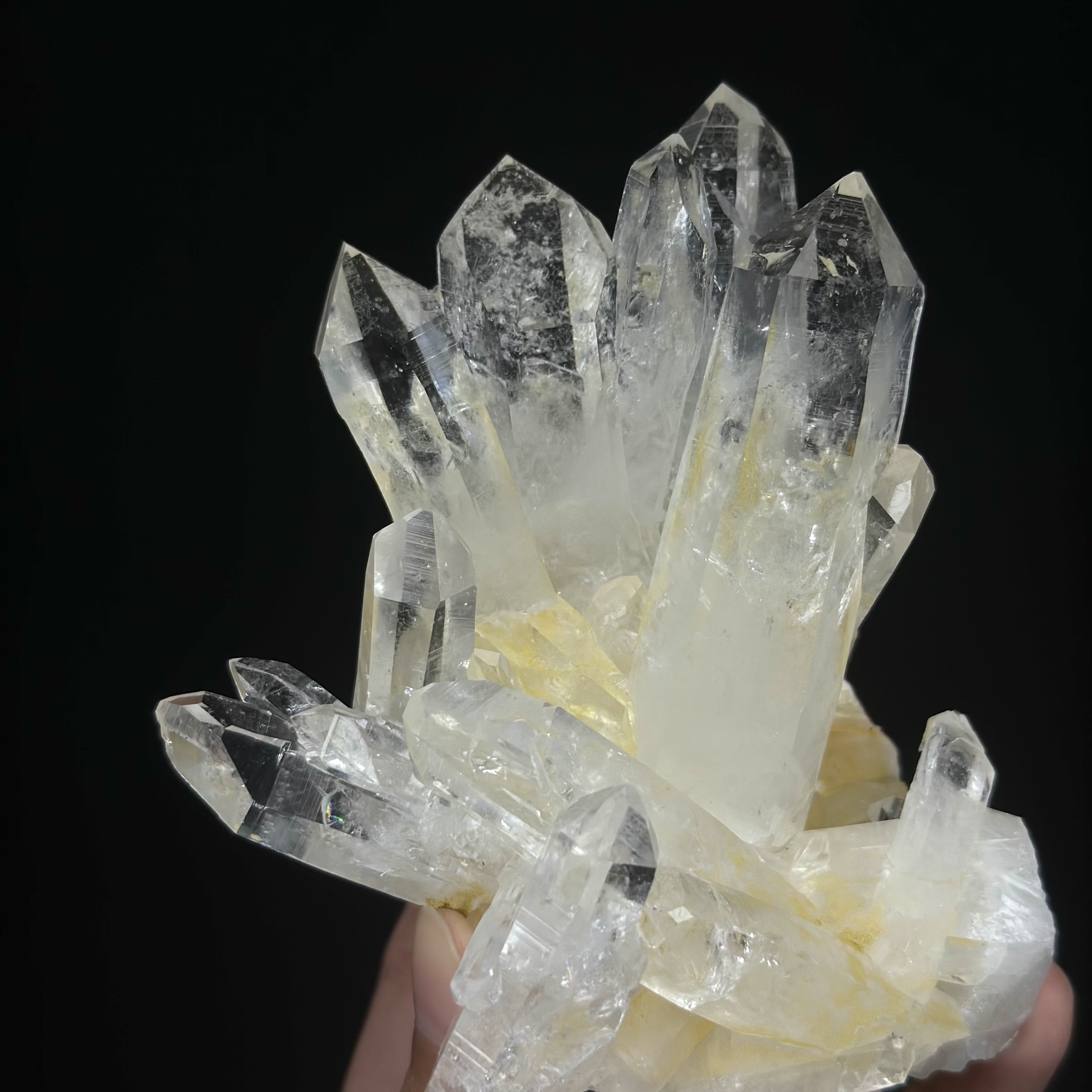 雷姆利亞水晶簇 - Lemurian Quartz Cluster LQ04