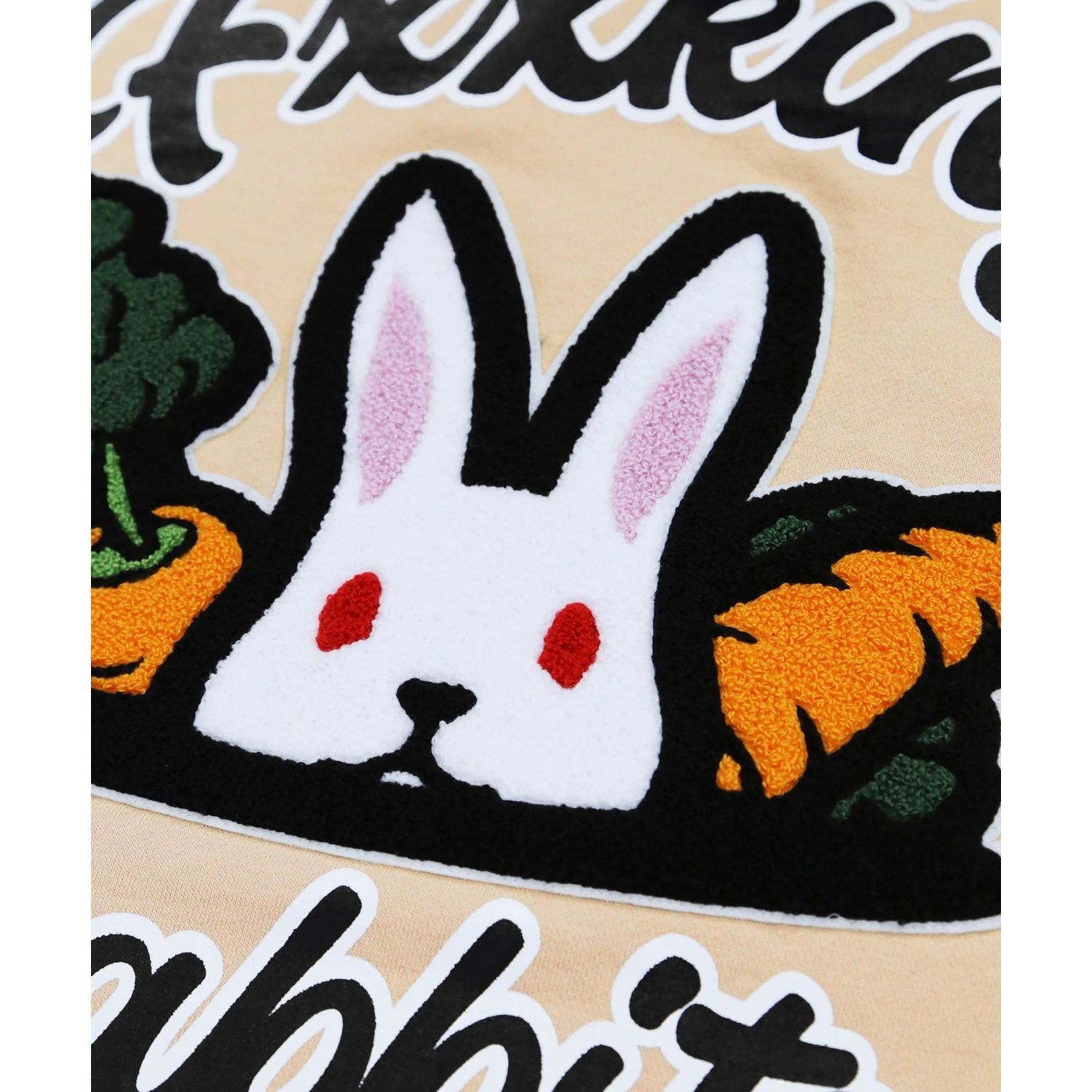 割引注文 FR2 Chenille rabbit Hoodie XL ベージュ パーカー