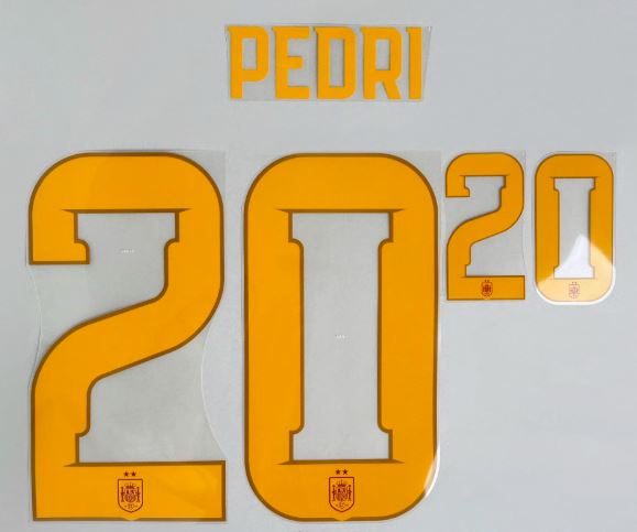 Spain 西班牙 2025-26 2星 主場/作客球衣印字 (內有多選)