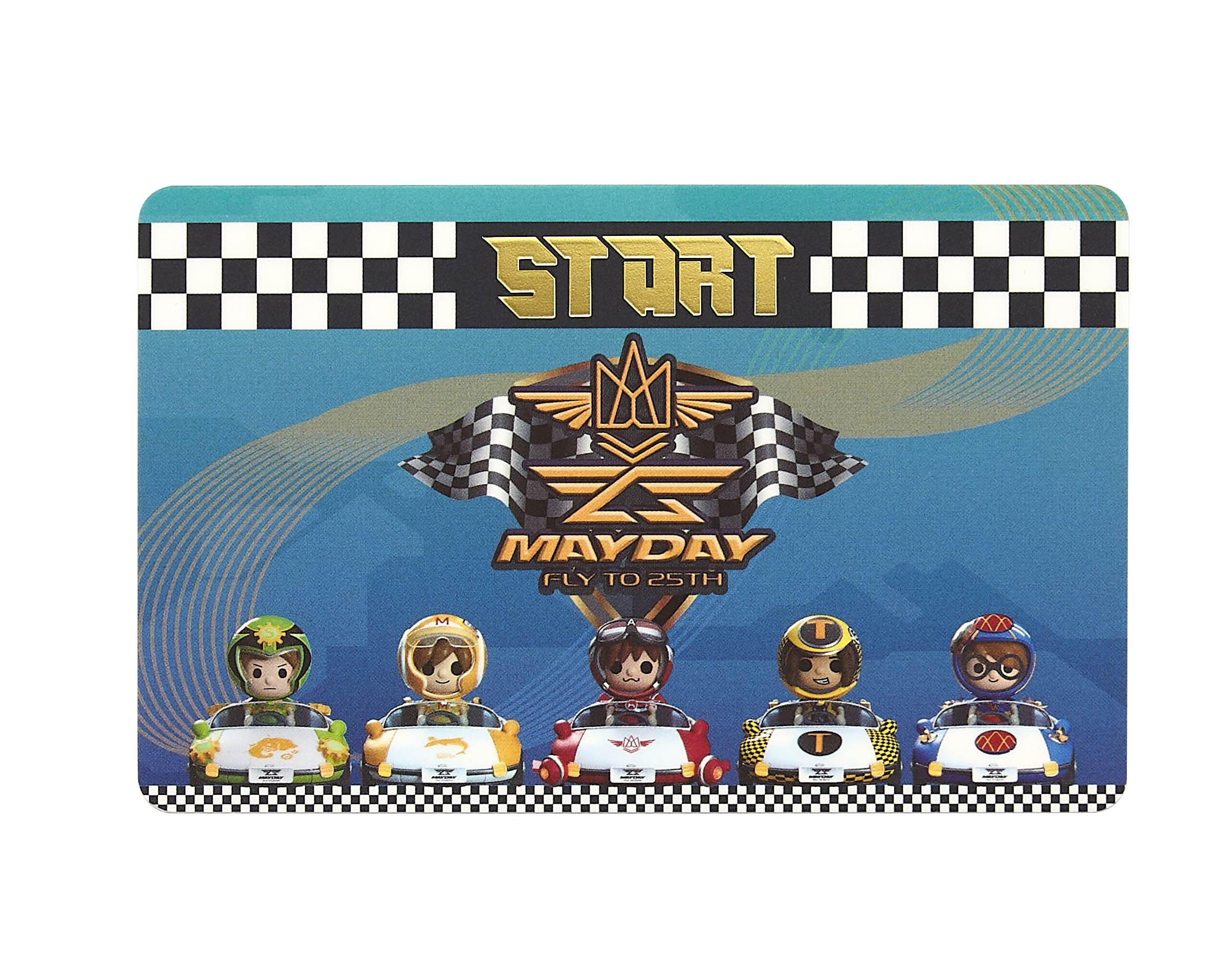 五月天 #5525 回到那一天 香港八達通｜與我為5車款（綫下自取）（非綫上）