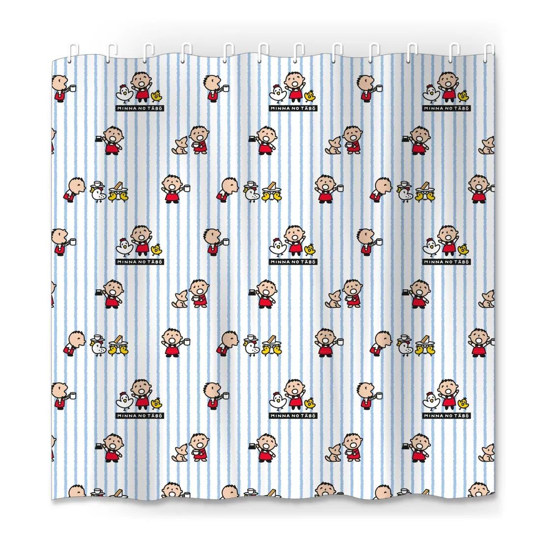 大口仔 浴簾 180 X 200cm (加長版)