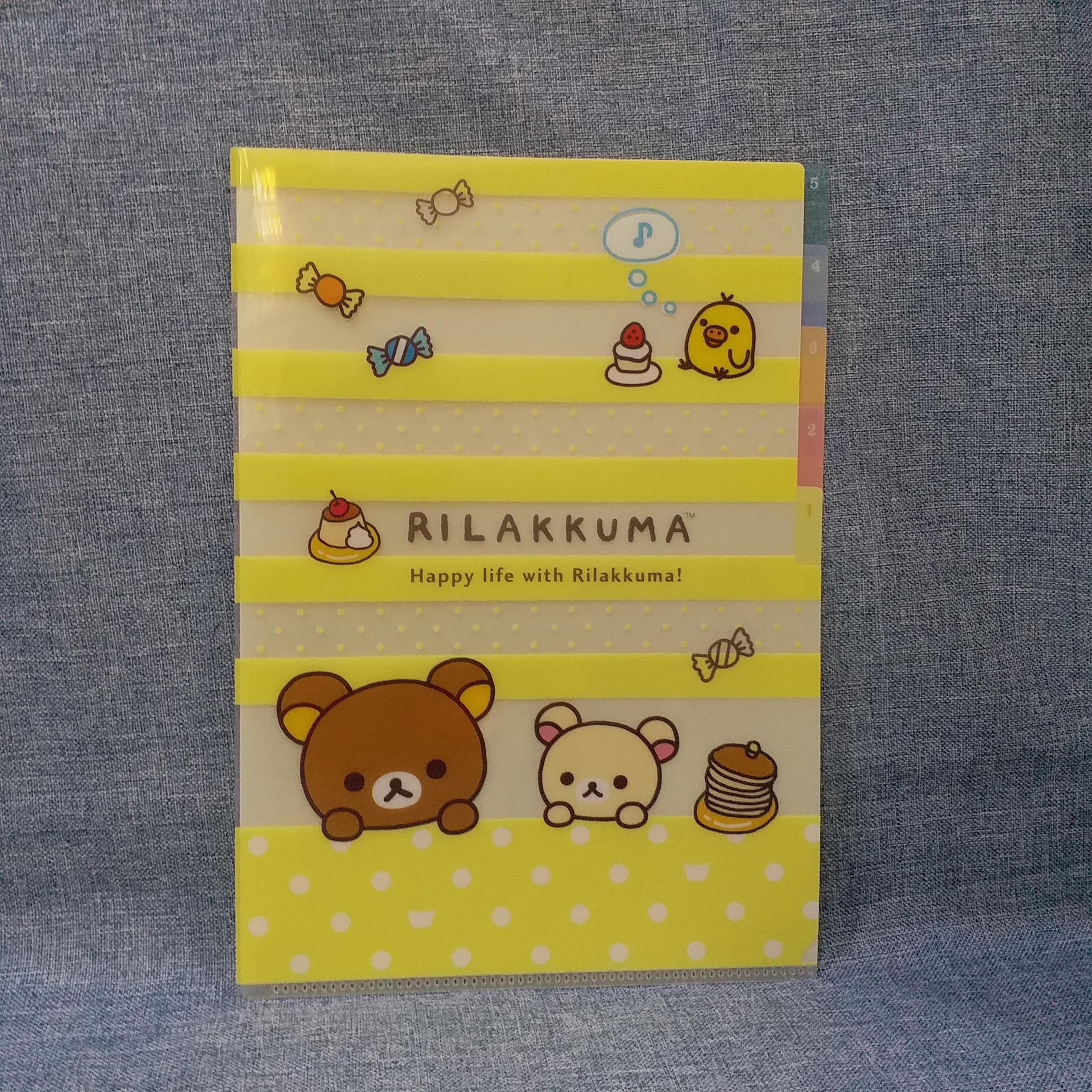 [現貨] [日本直送] 鬆弛熊 {5層 A4 File TF670371}