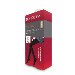 日本製 HAKOYA 發熱雙層褲襪 - 180D | 秋冬必備保暖薄絨襪| 顯瘦壓力連身襪