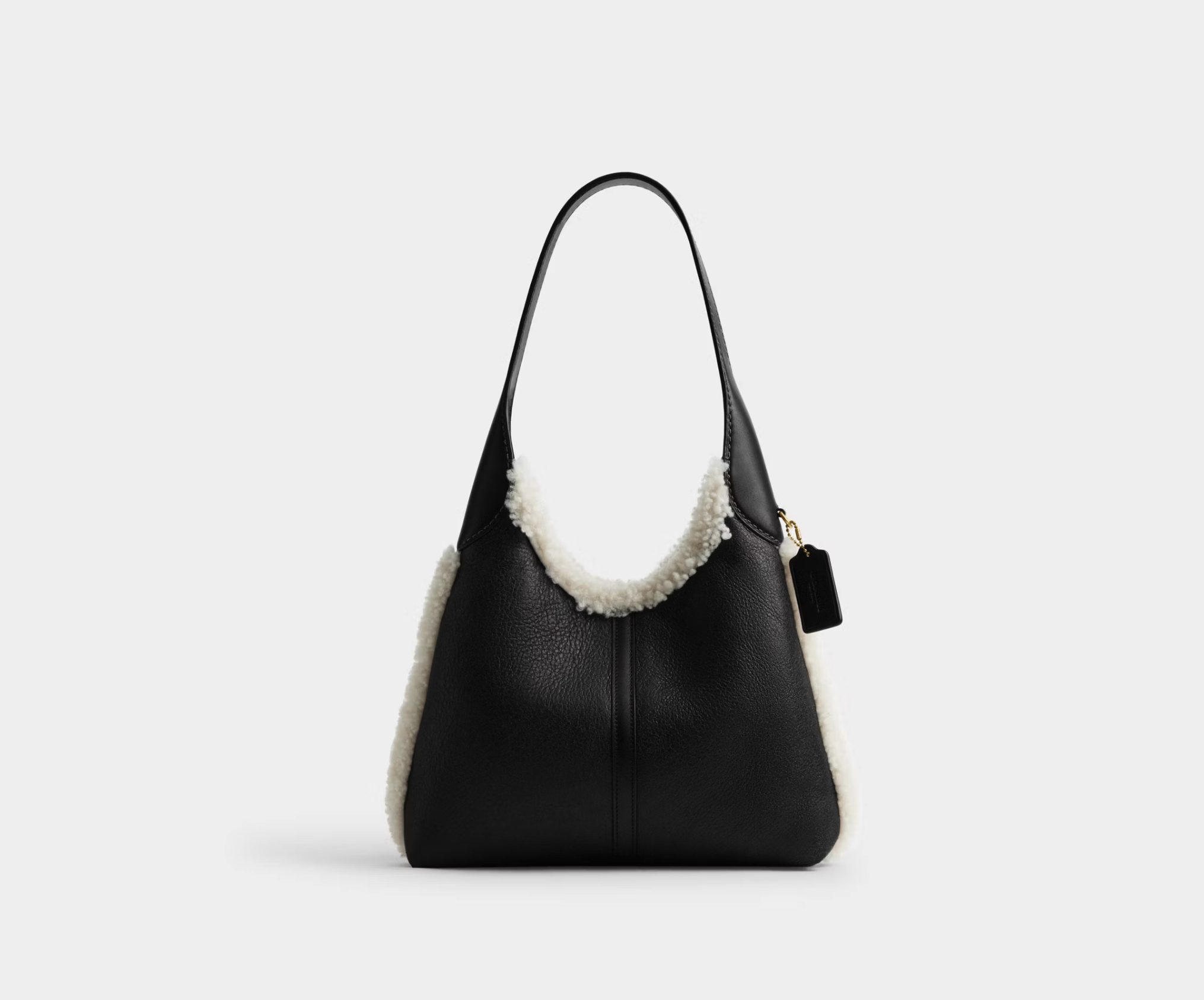 Coach BROOKLYN SHOULDER BAG 28 IN SHEARLING