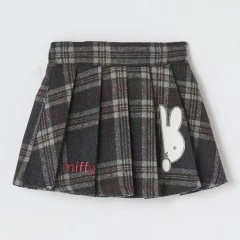 B0115 Miffy 格仔裙 (有防走光褲)