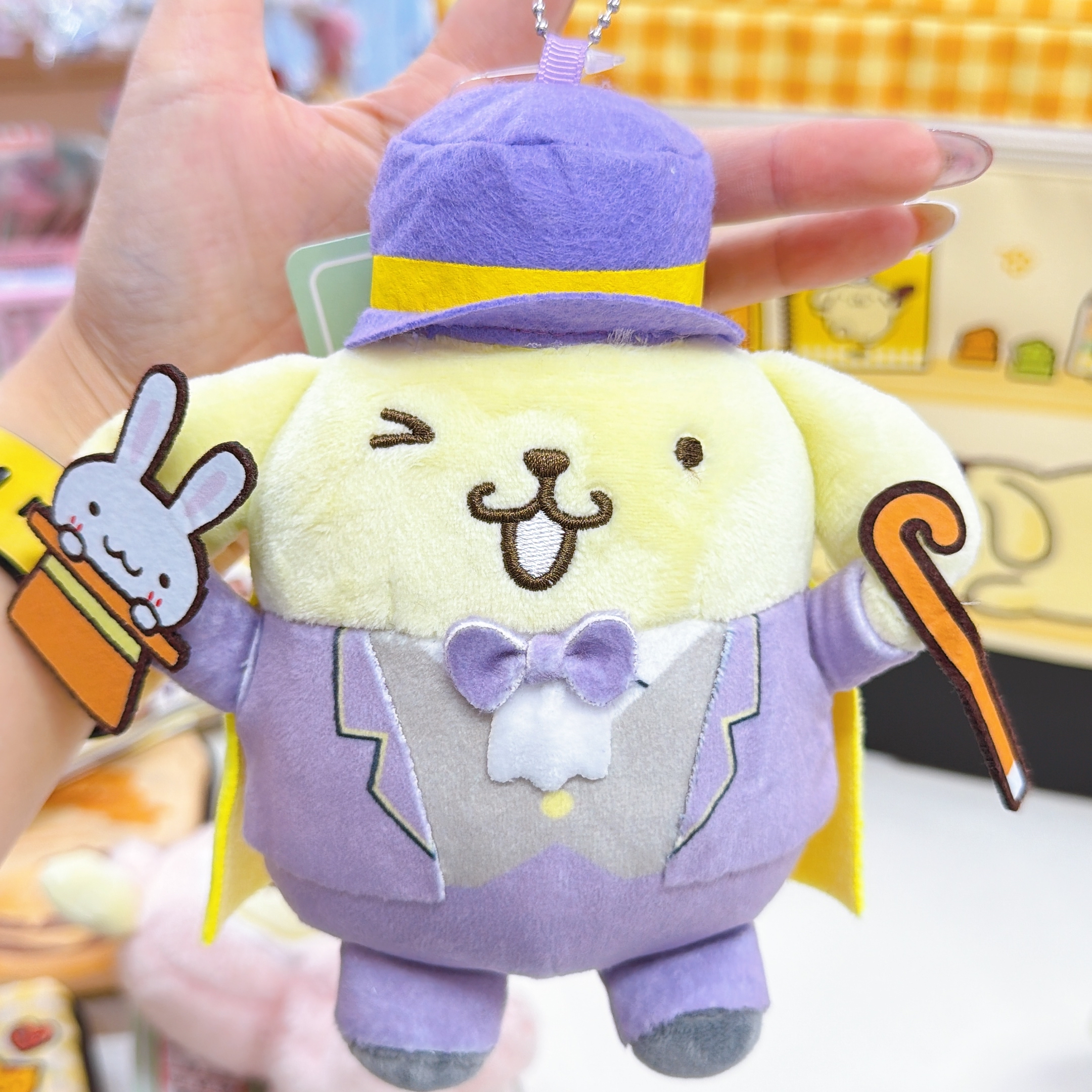 日本直送布甸狗30周年系列 公仔掛飾