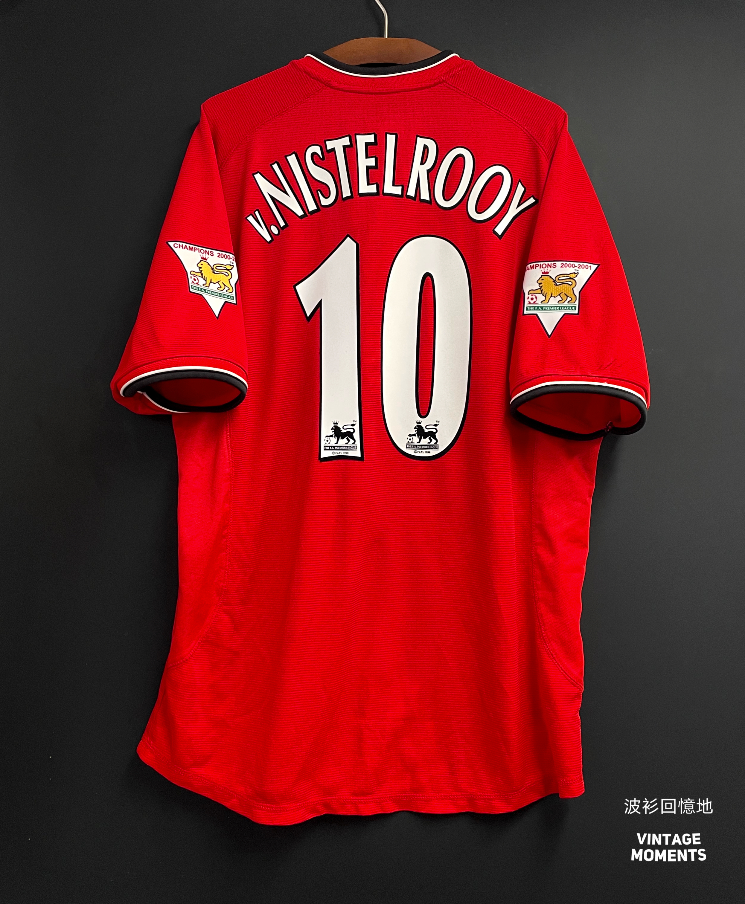 曼聯01/02主場 雲佬 MANCHESTER UNITED HOME SHIRT VAN NISTELROOYW