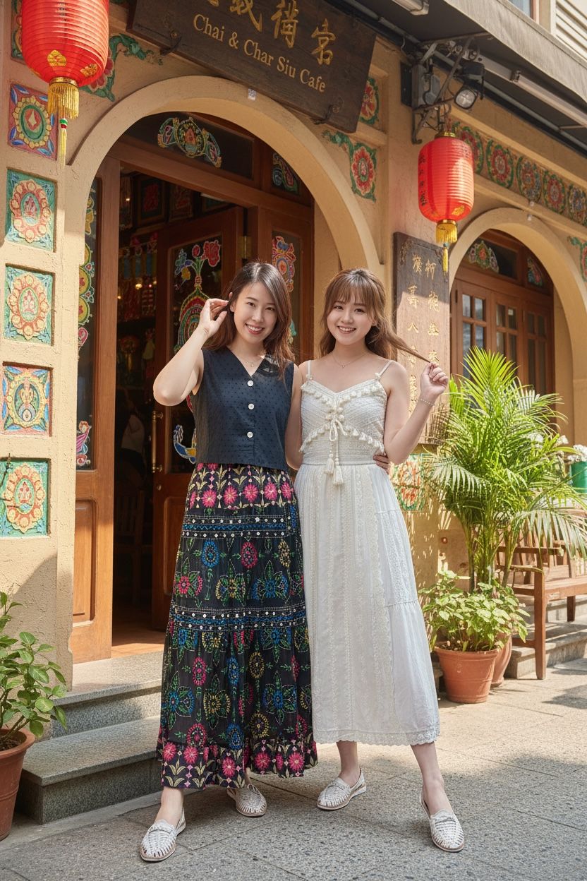 2068 White Lace Skirt 33"