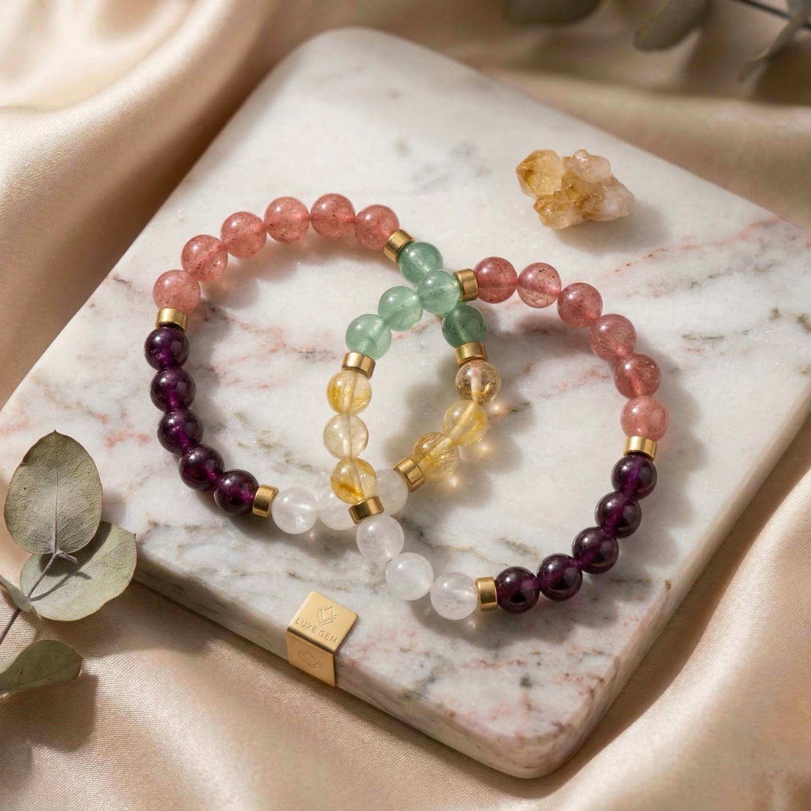 Mixed Crystals Bracelet 