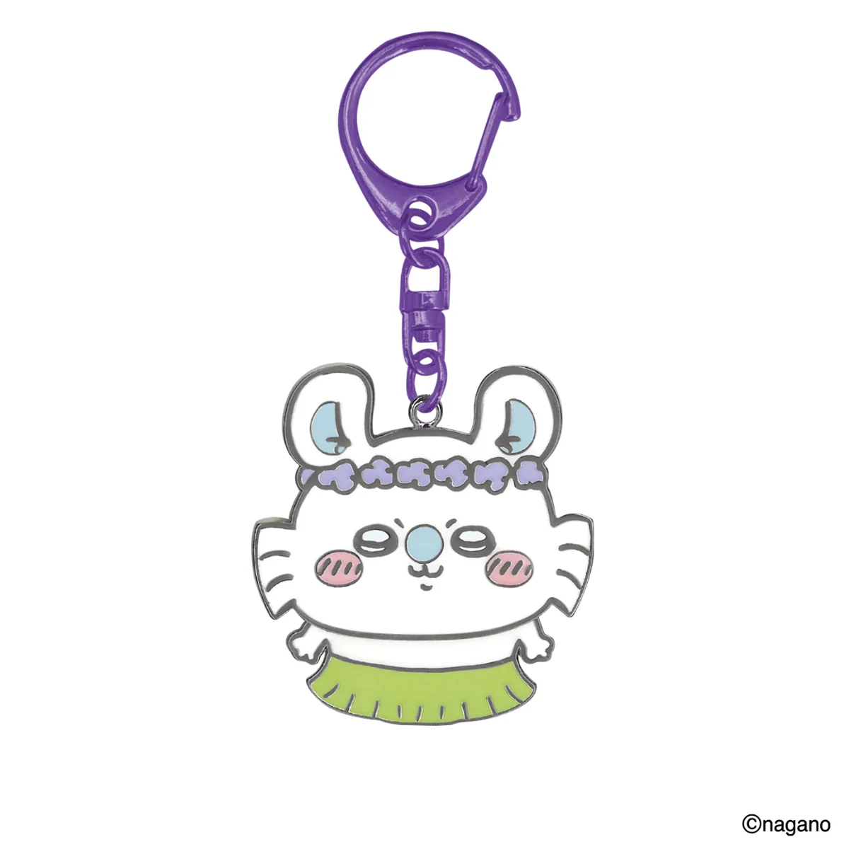  🎀【預訂】 Chiikawa 人魚島的秘密搖頭Keychain - Momonga