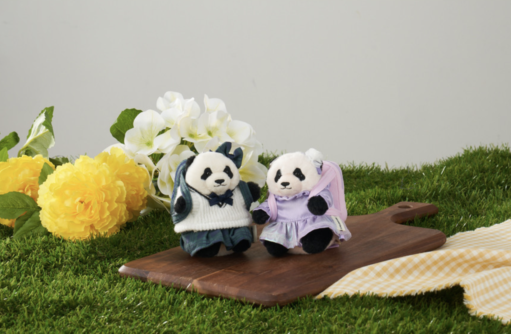 📦訂購 韓國代購 愛寶樂園 Everland Bao Family 寶家族 睿寶輝寶 Ruibao & Huibao 新學期校園 公仔鎖匙扣