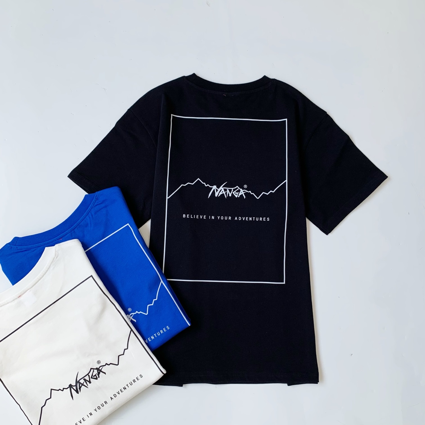 日本🇯🇵 Nanga 前後印花短袖Tee