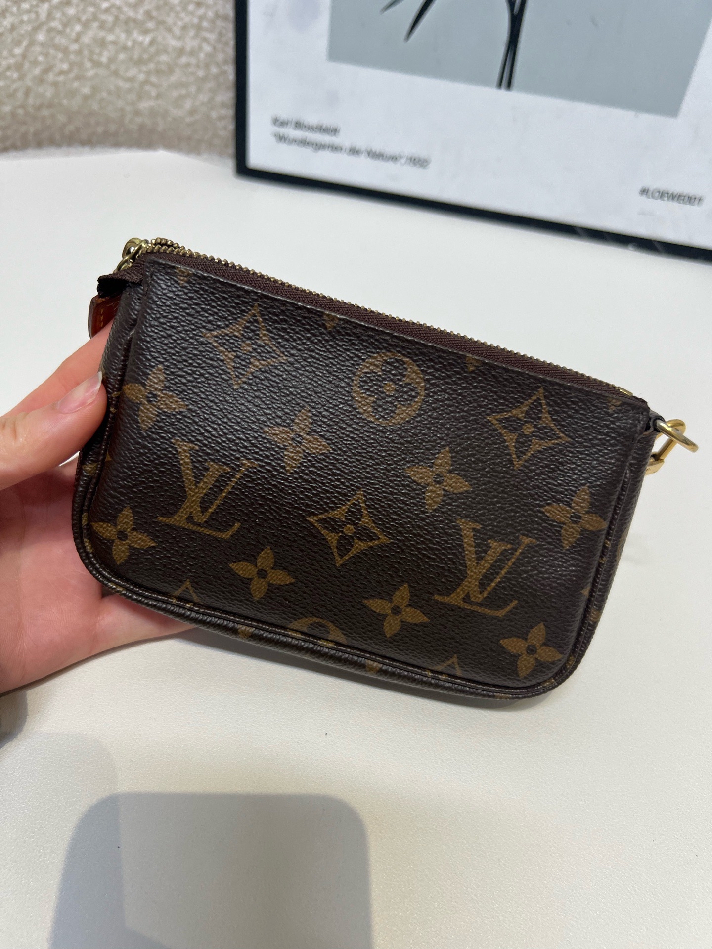 【預訂貨品】LV中古老花麻將包