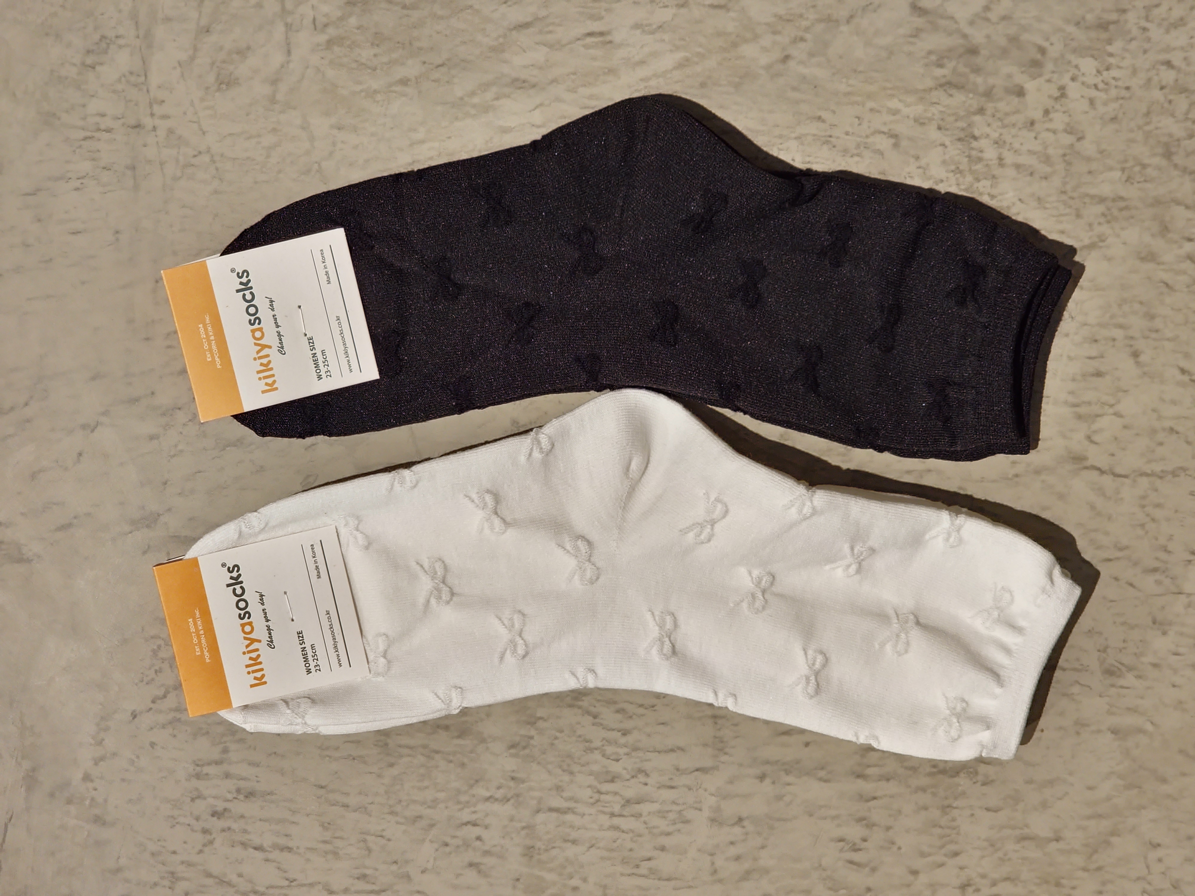 KKY Ribbon Knit Women's Socks