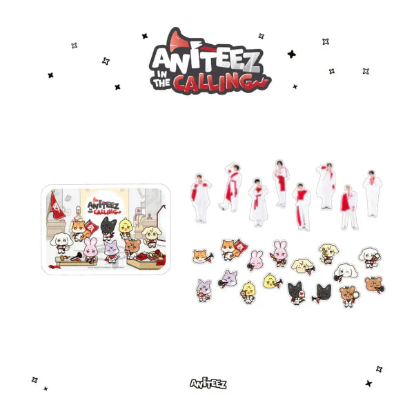 ATEEZ - [ANITEEZ IN THE CALLING] TIN CASE STICKER SET