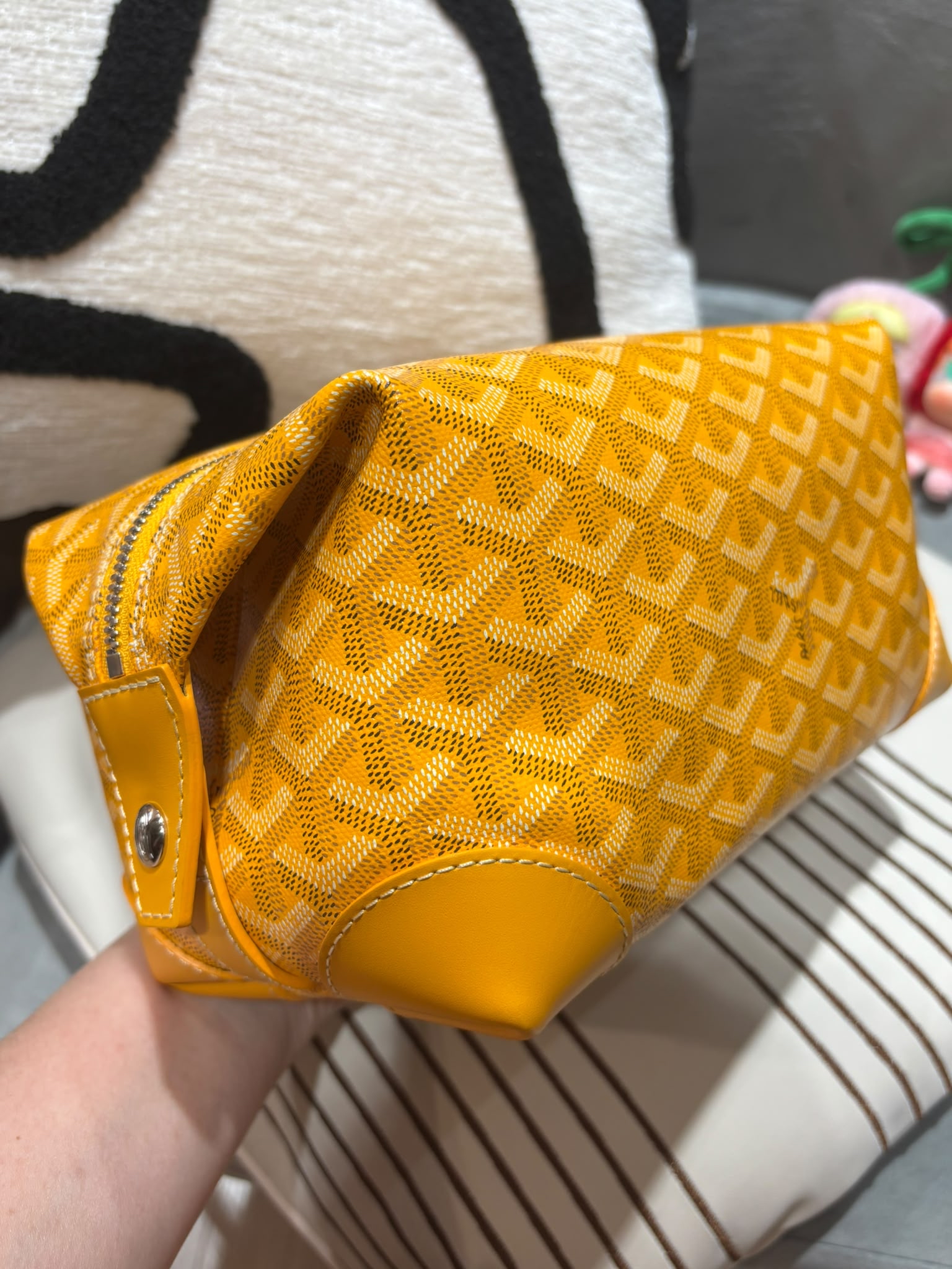 Goyard Bowling 25 Toiletry Bag Boeing 25 100%Authentic,99%new ✅已配上斜孭飛原裝肩帶