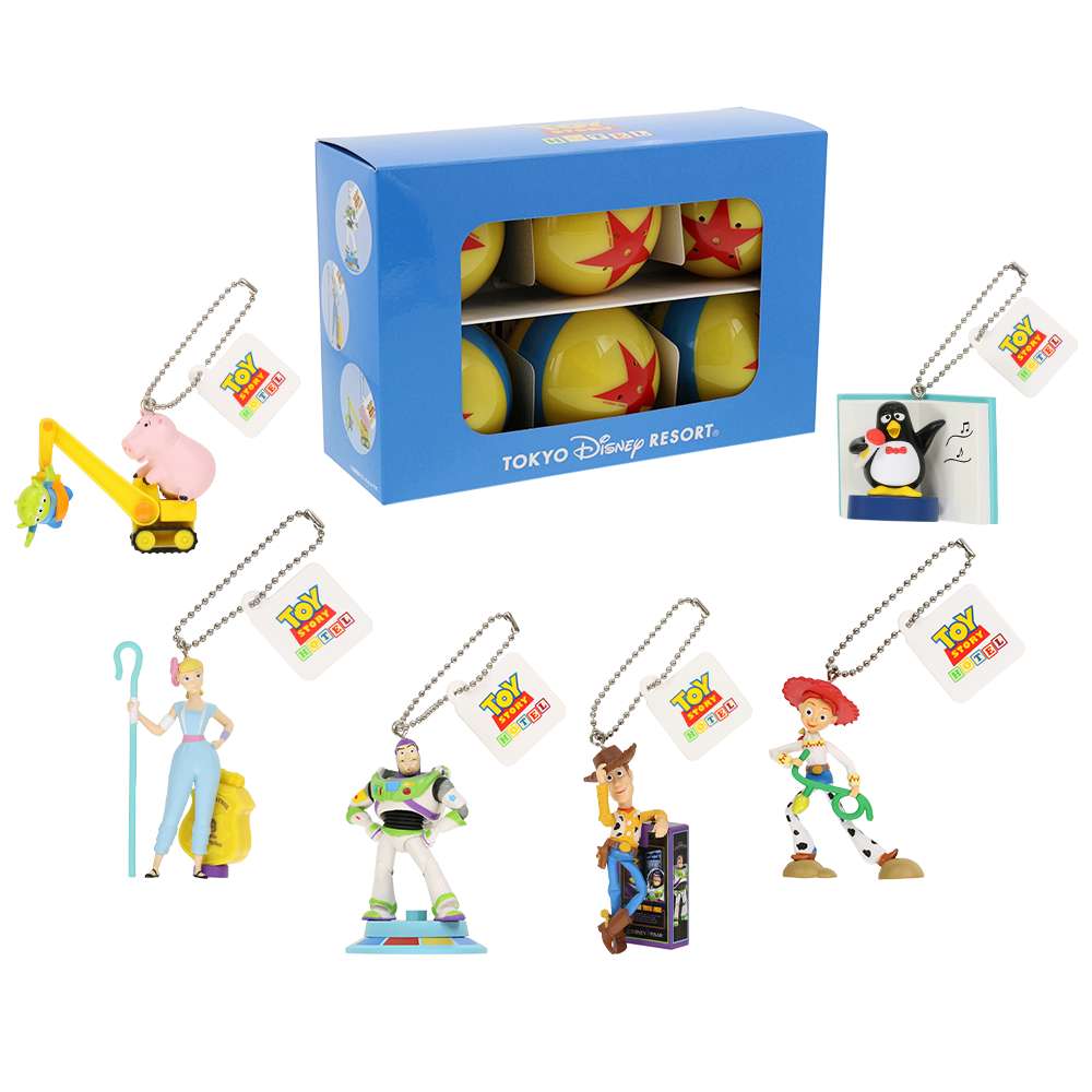 【預訂】TDR Toy Story keychain 6p
