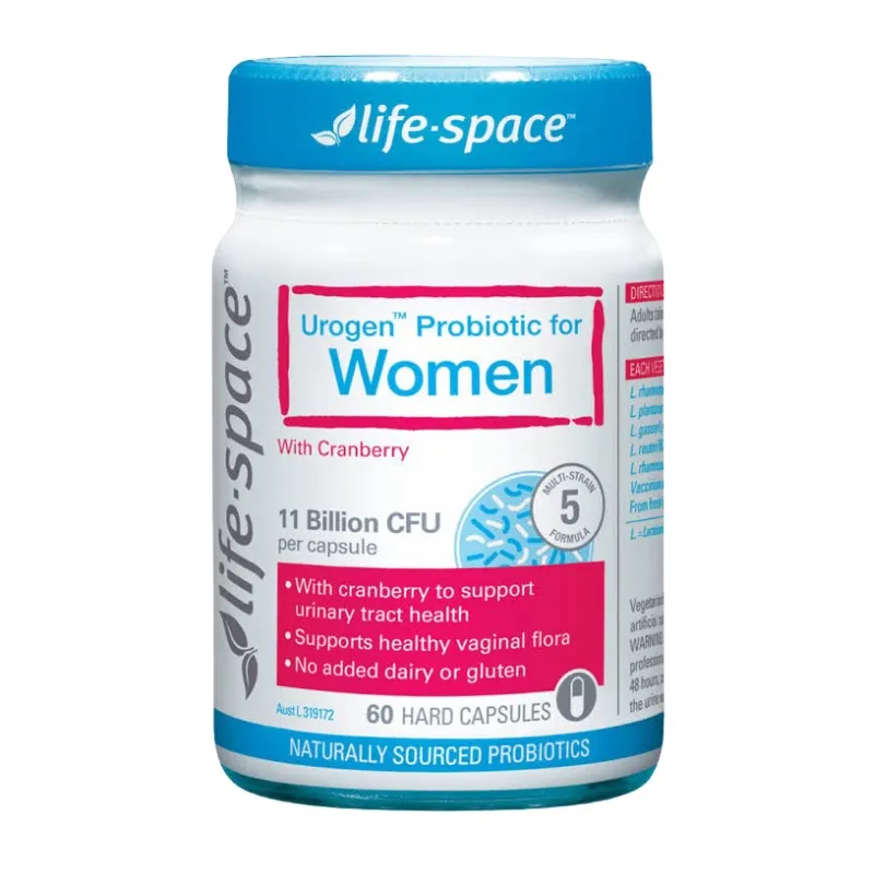 W0209 ❤️Life Space Women– 蔓越莓女性益生菌 60粒
