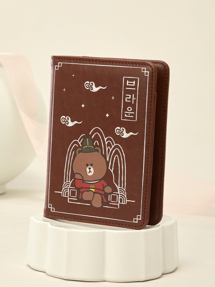 📦訂購 韓國代購 Line Friends K-SOUVENIR BROWN KING PASSPORT COVER 熊大護照保護套