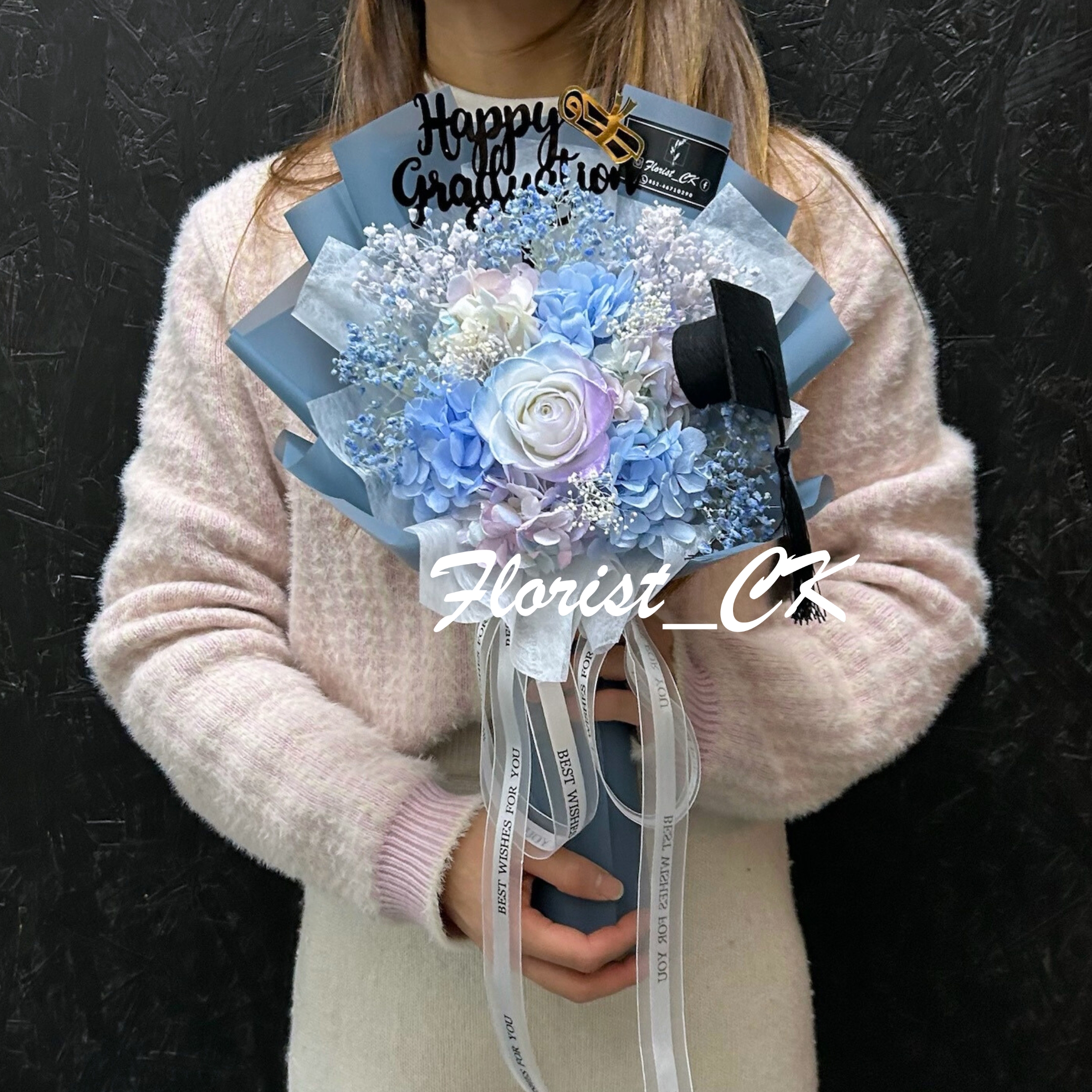 Mini Mirage｜永生玫瑰花束 (1 朵；預訂款)