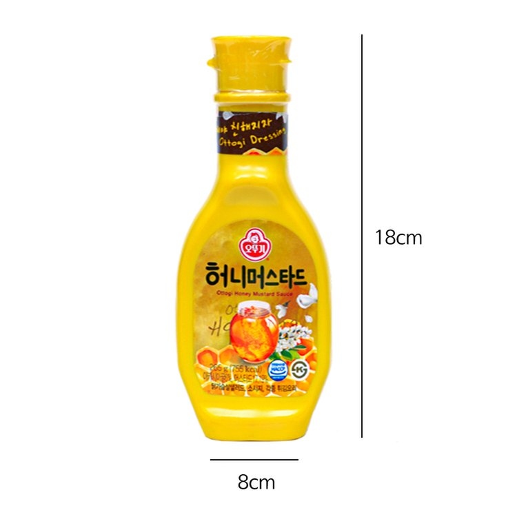 韓國 Ottogi 不倒翁 蜂蜜芥末醬265g