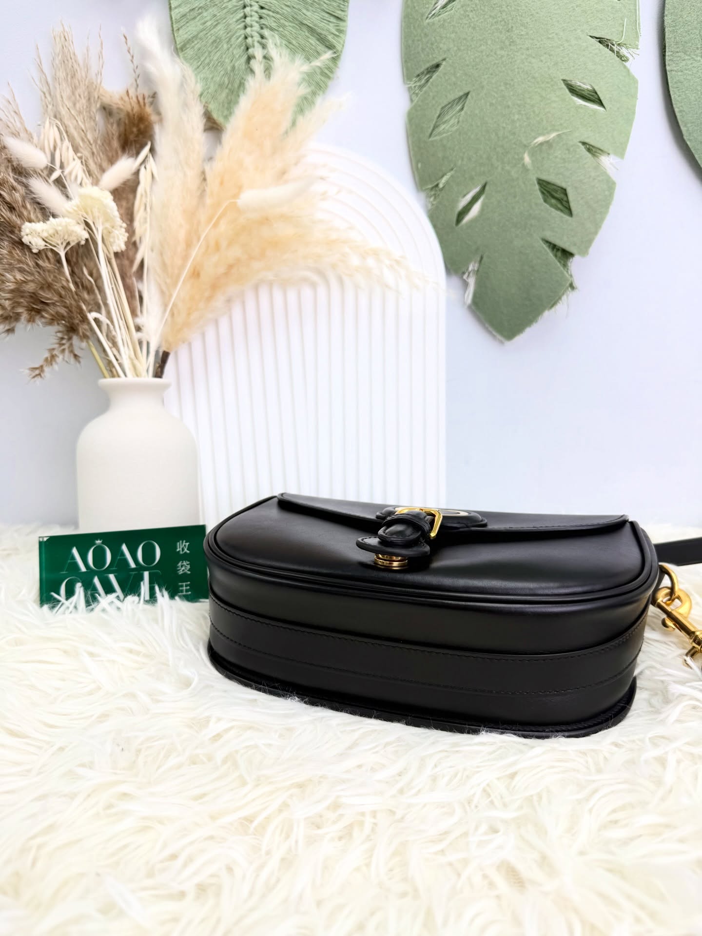 🤍PRE OWNED 🖤黑色Bobby 晶片款🖤