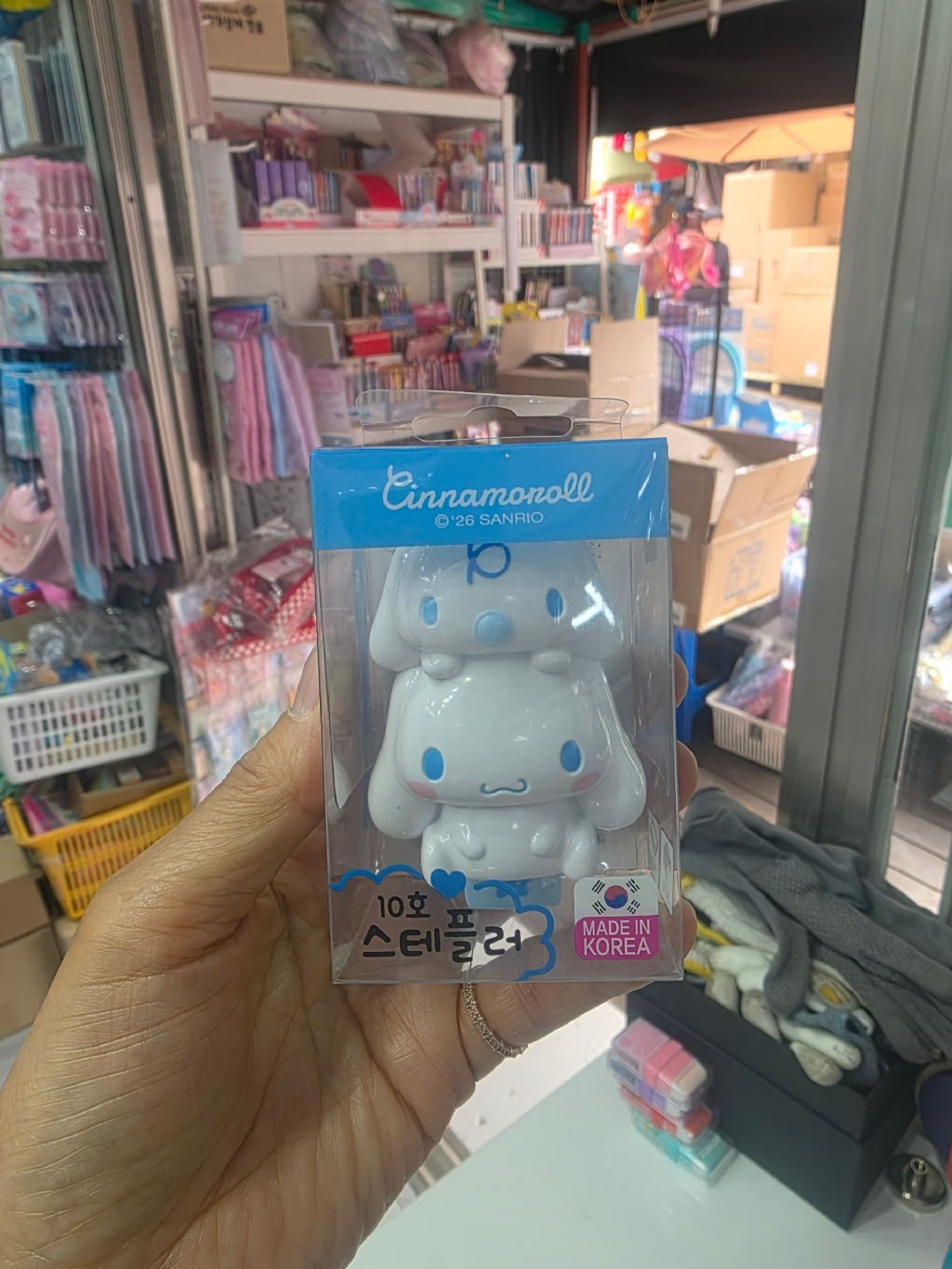  【預訂】韓國直送 Sanrio 立體造型釘書機