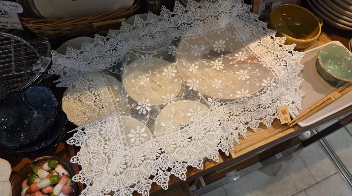 花邊 蕾絲 墊 長正方