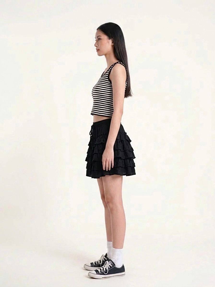 W6001 - Lyra Ruffle Skirt