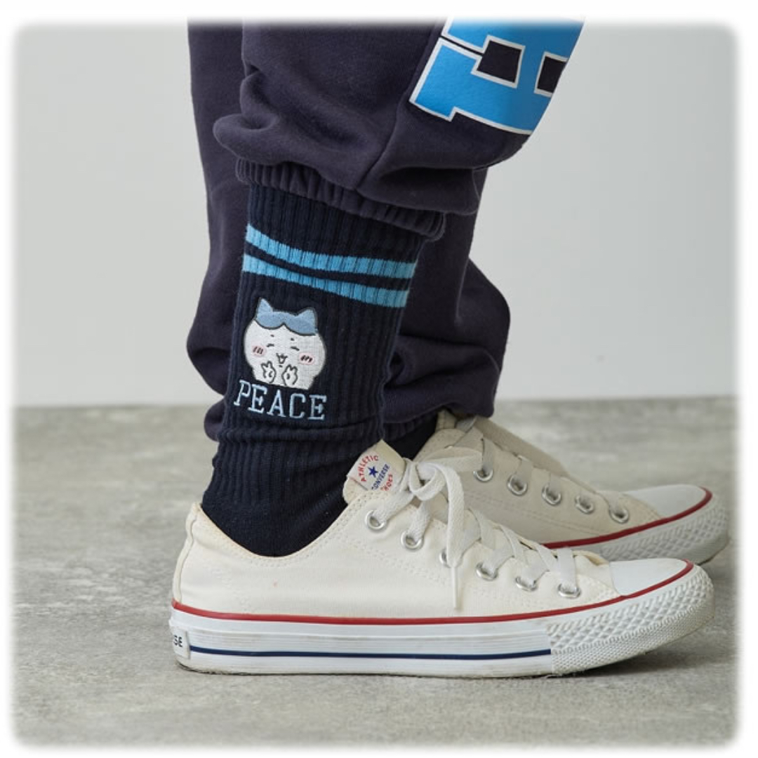 🎀【預訂】Chiikawa Relax Wear Socks 23-25cm - Hachiware